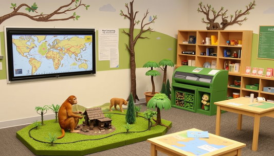 Multisensory Primate Education for Classrooms and Homes: Real Conservation Stories and CyberMunkiez Gift Bundles to Inspire Curious Learners
