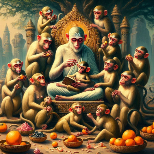 Are Monkeys the Reincarnated Souls of Mischievous Humans? – The Karmic Cycle of Cheeky Primates
