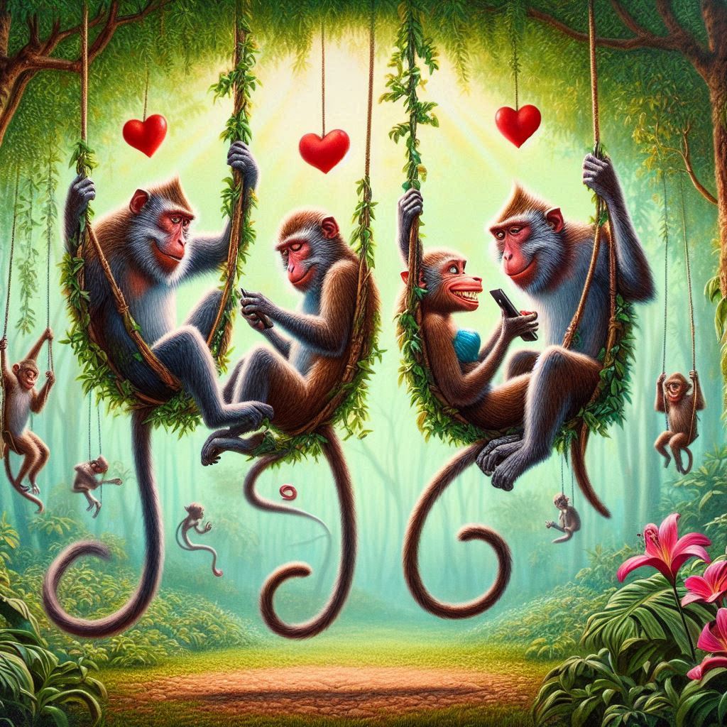 Monkey Matchmaking: Swinging Through the Jungle of Love