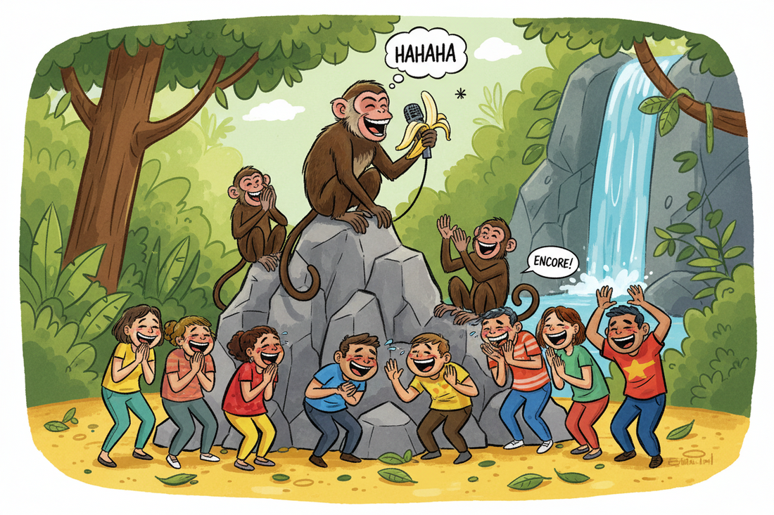 My Trip to the Zoo Turned Into a Monkey Stand-Up Show