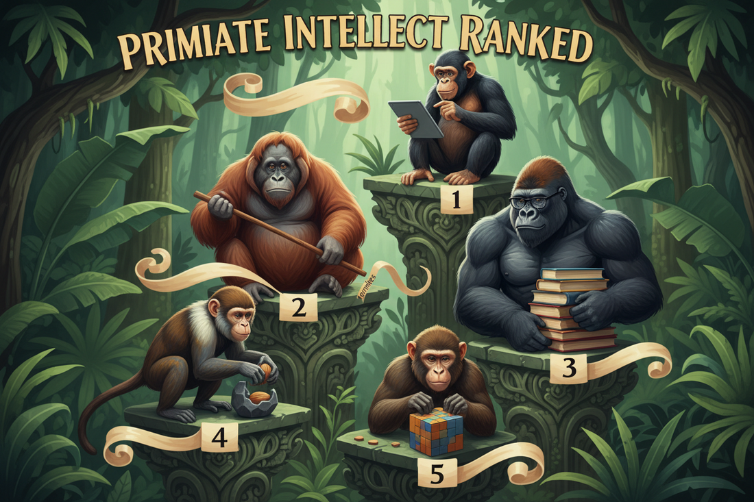 Smartest Monkey Species Ranked