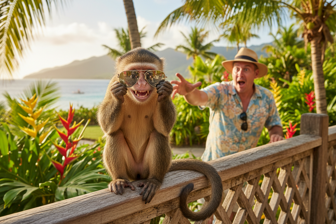 The Monkey That Stole a Tourist’s Sunglasses and Refused to Return Them