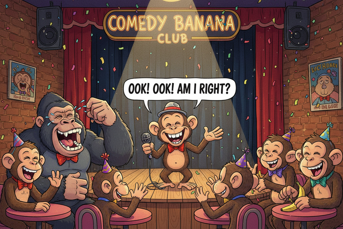 Why Monkeys Are Natural Comedians
