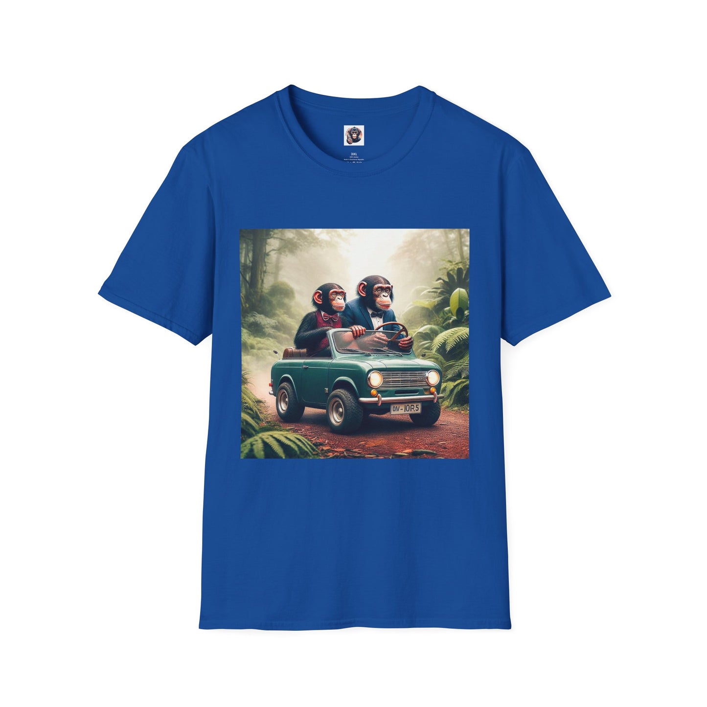 Wacky Bonobo T-Shirt Printify XS Royal 