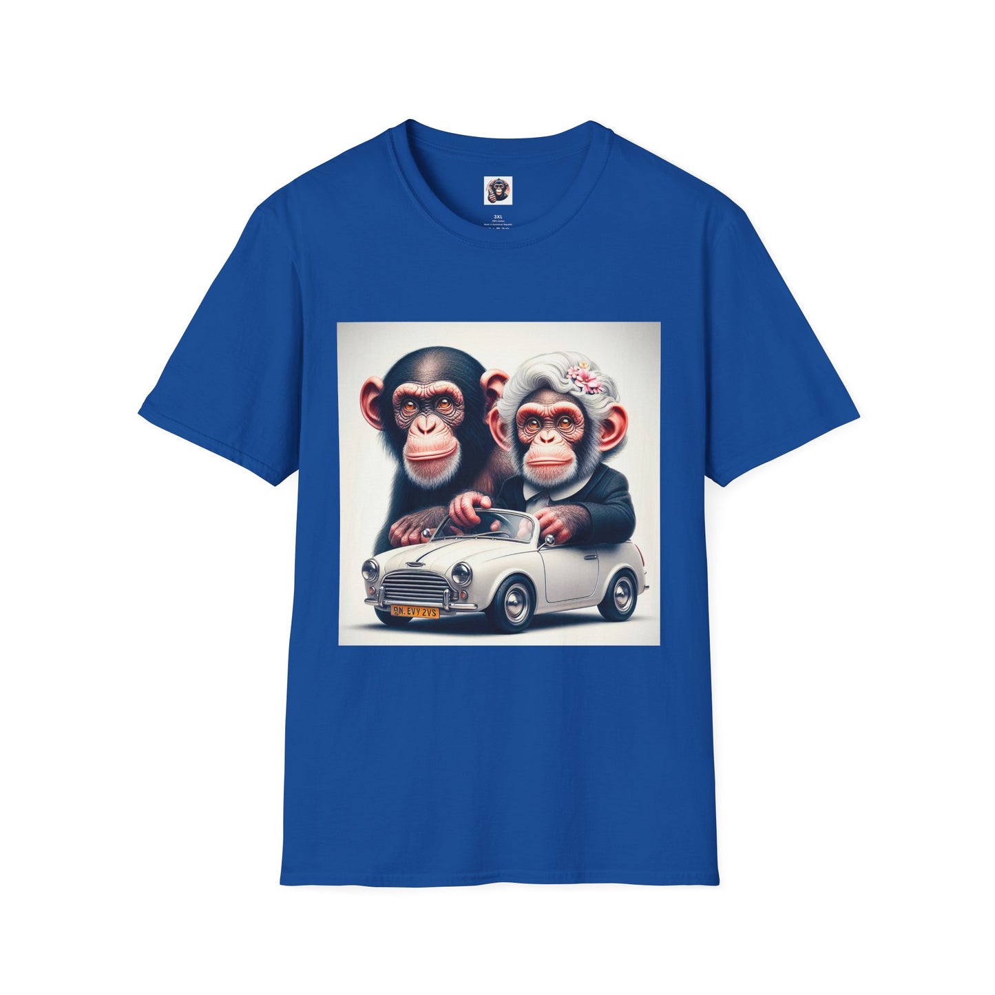 Wacky Chimp T-Shirt Printify XS Royal 