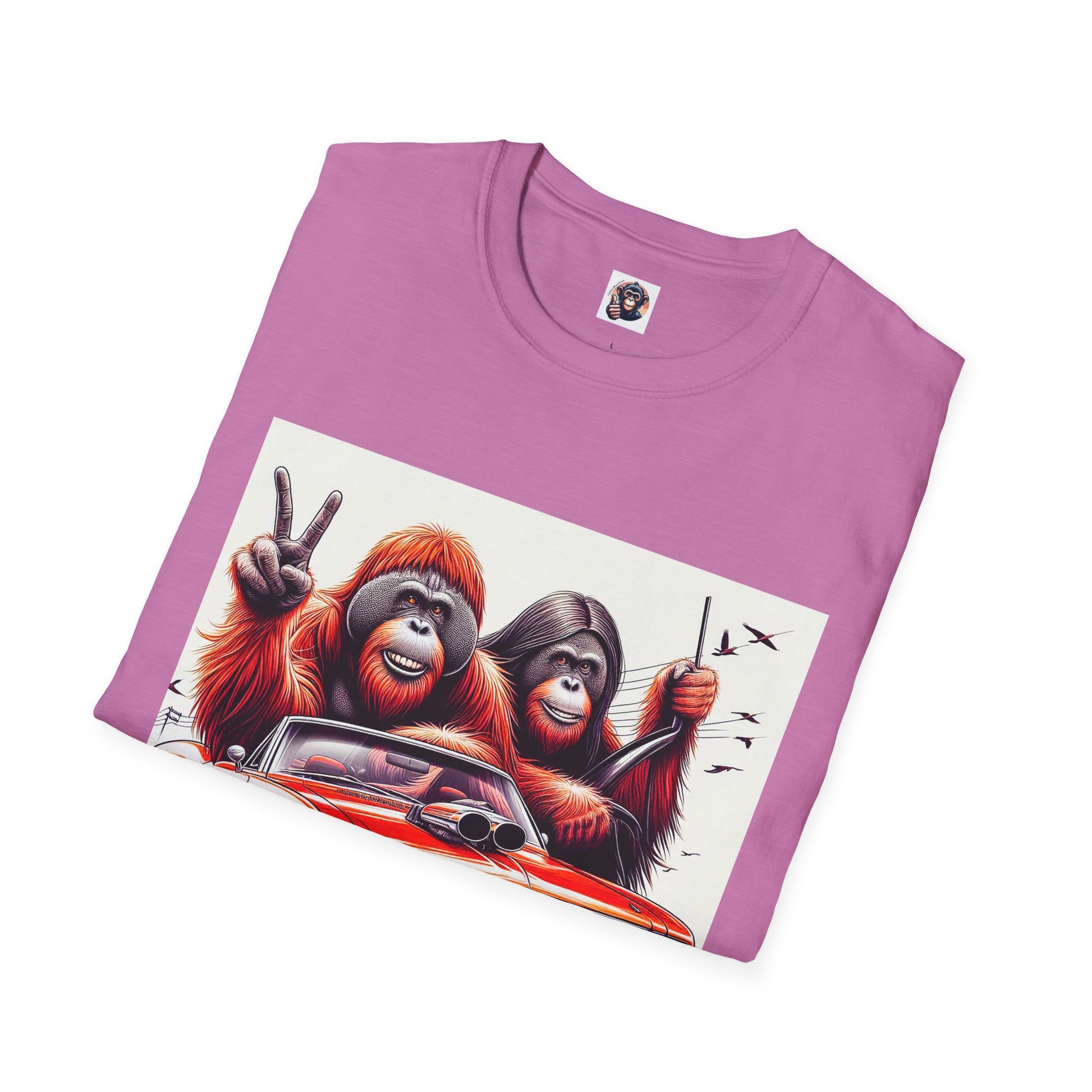 Wacky Orangutans T-Shirt Printify   