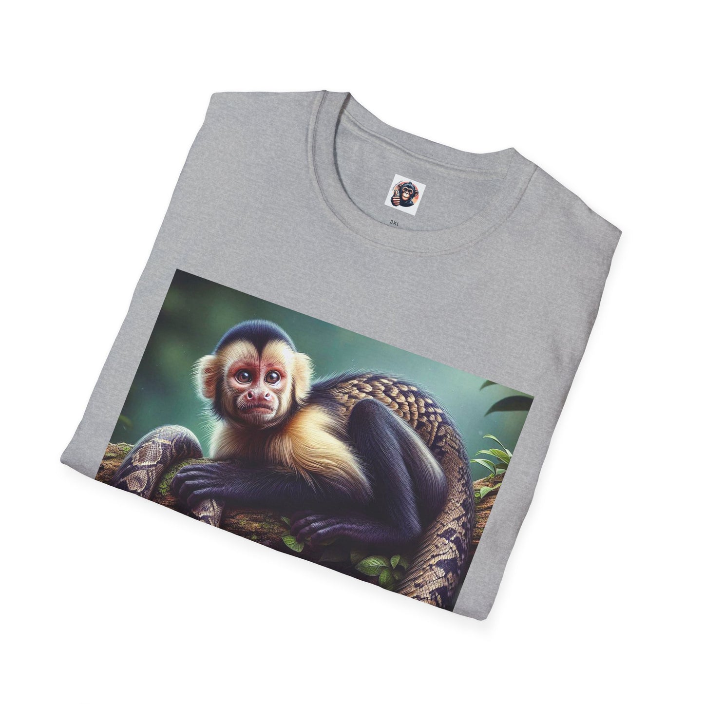 Capuchin Monkey T-Shirt Printify   