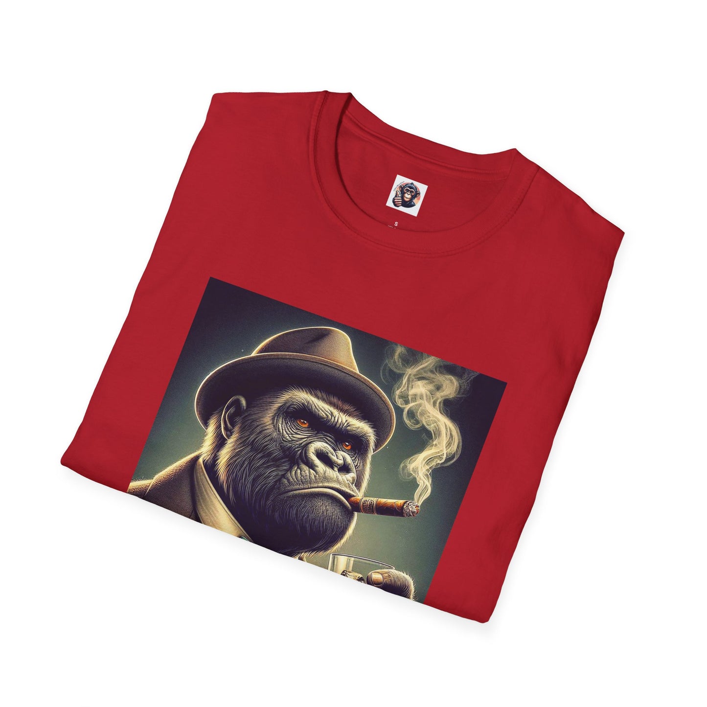 Gorilla T-Shirt Printify   