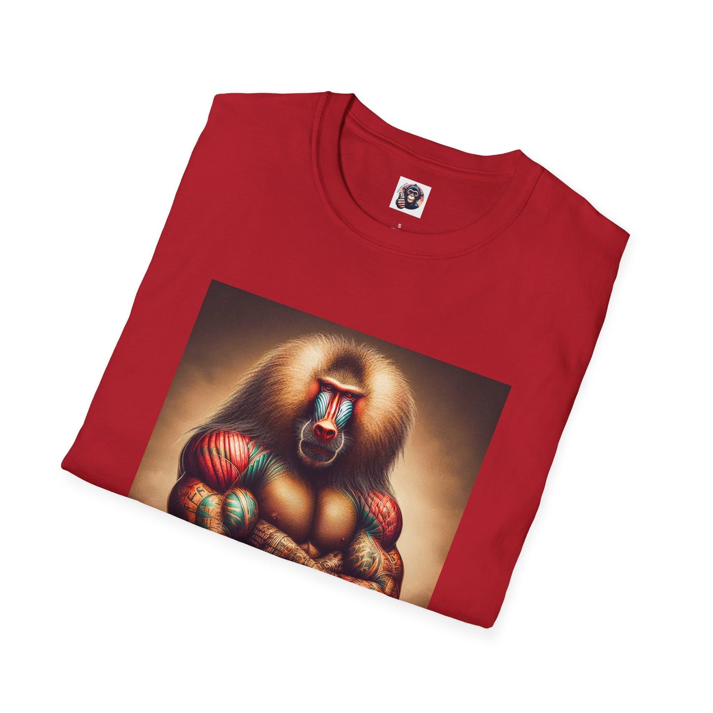 Baboon T-Shirt Printify   