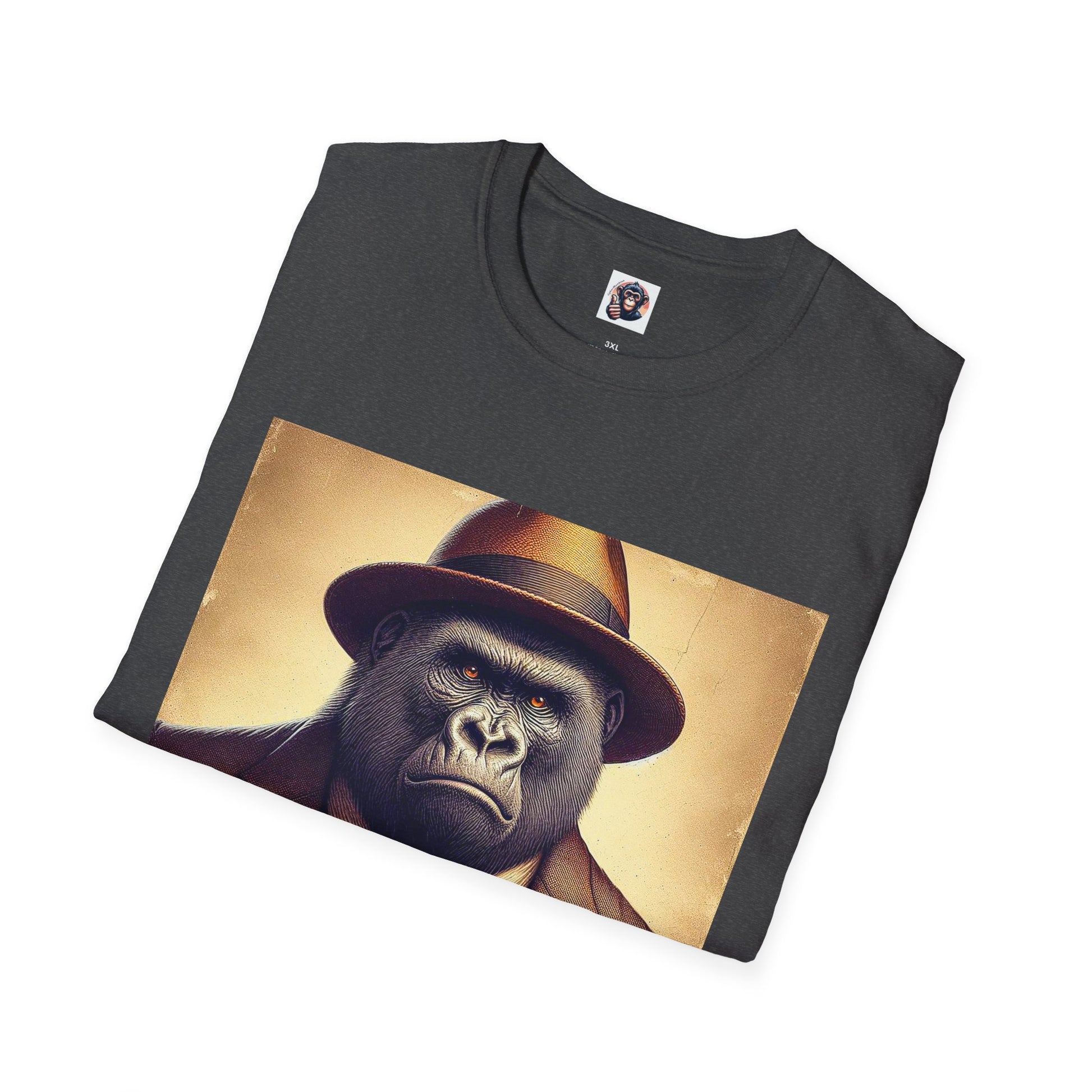 Gorilla T-Shirt Printify   