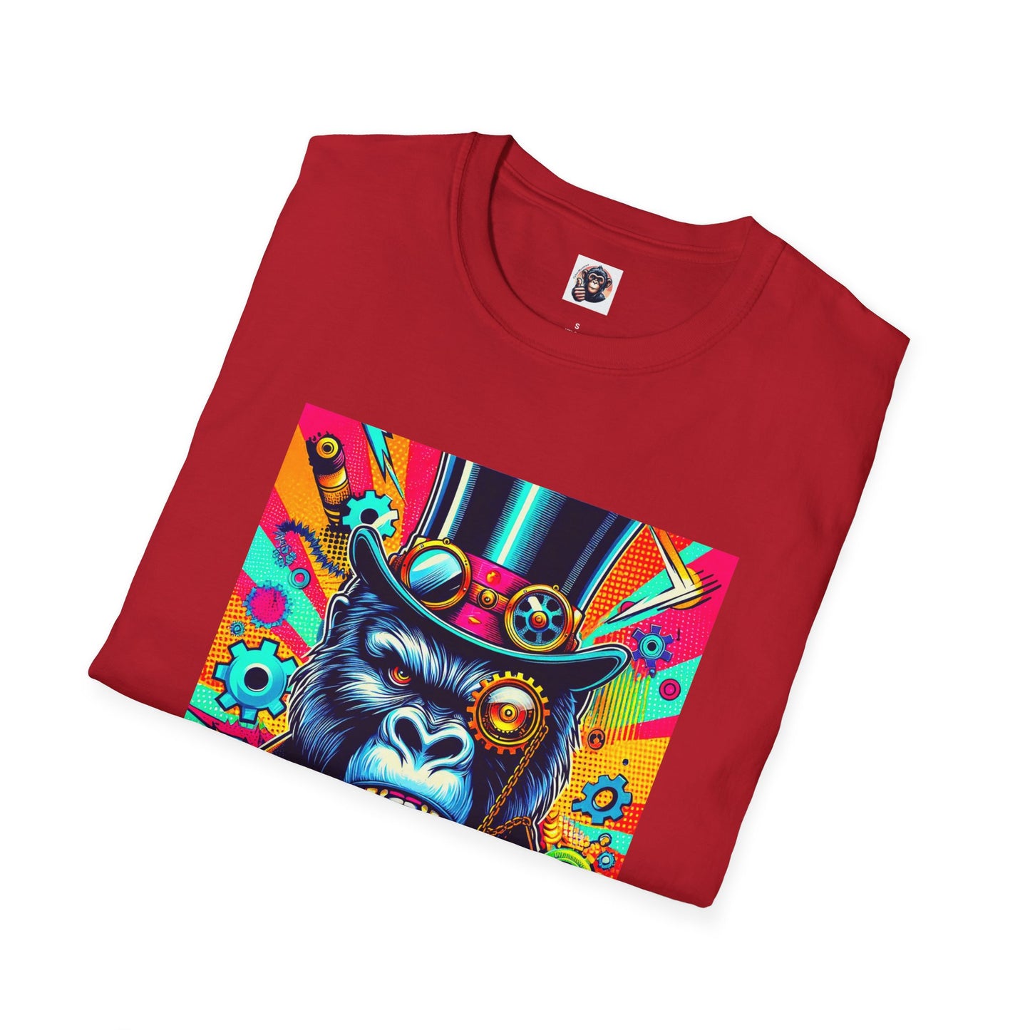 Gorilla T-Shirt Printify   