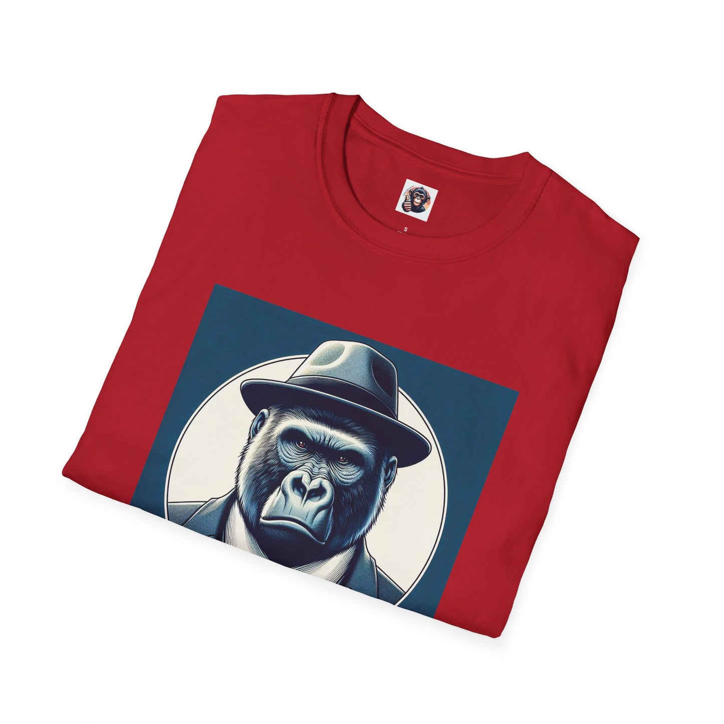 Gorilla T-Shirt Printify   