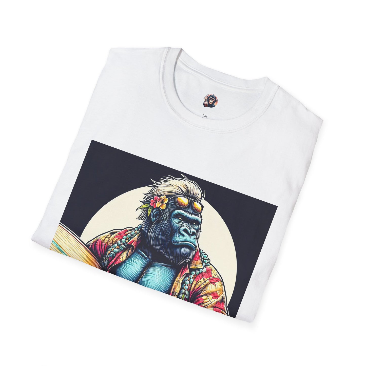 Gorilla T-Shirt Printify   