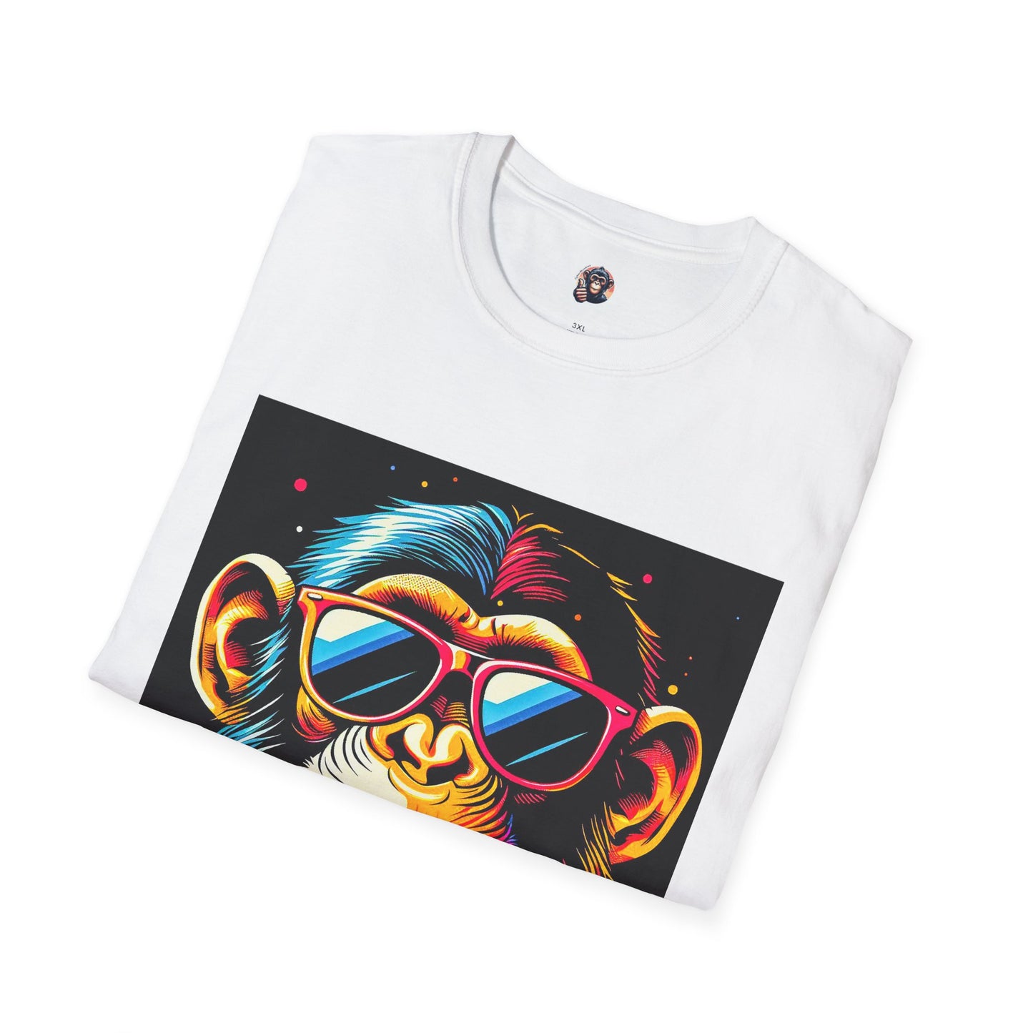 Chimp T-Shirt Printify   