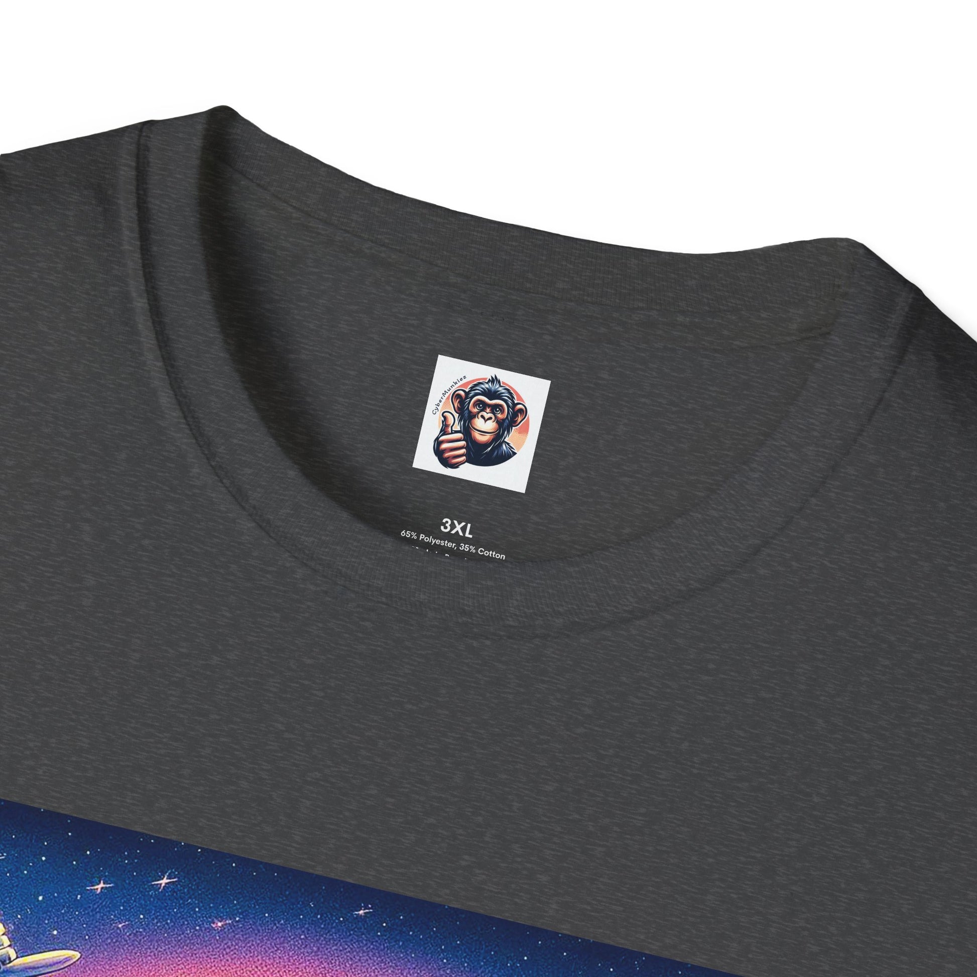 Wacky Gorilla pink car T-Shirt Printify