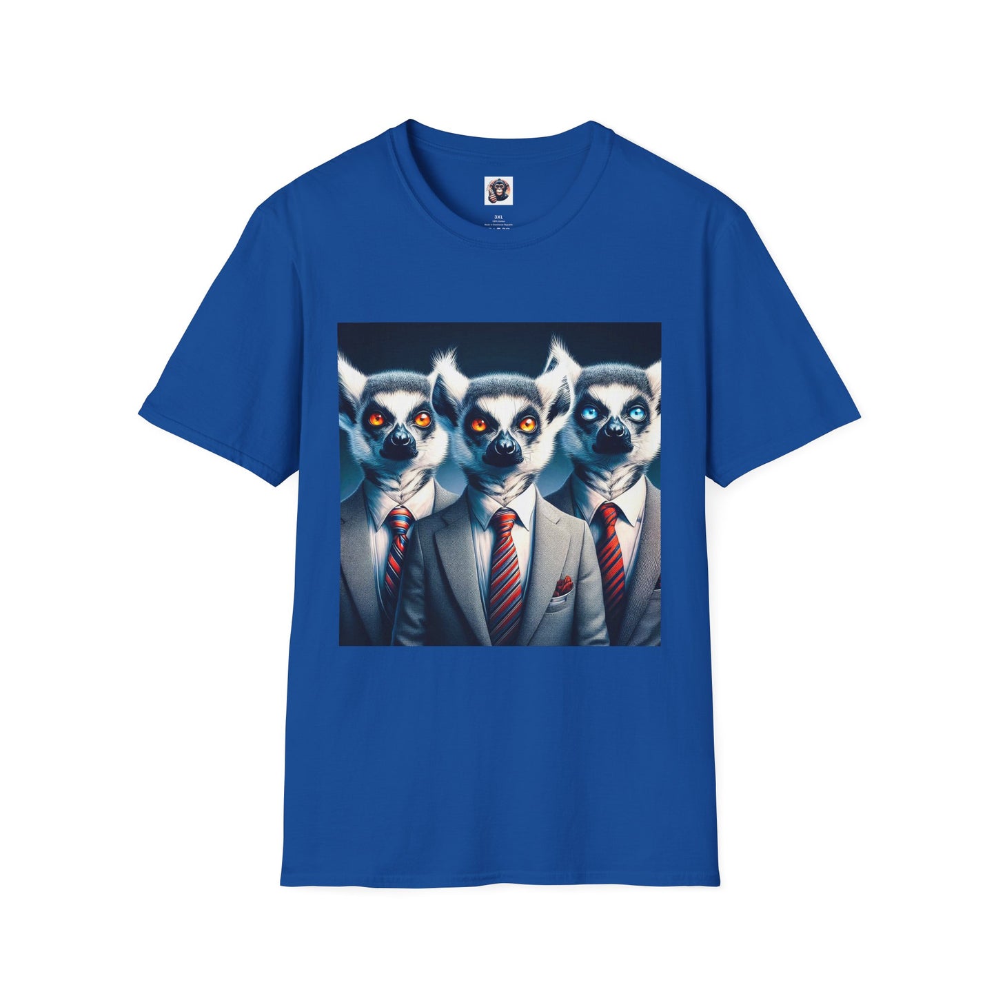 Lemurs T-Shirt Printify XS Royal 