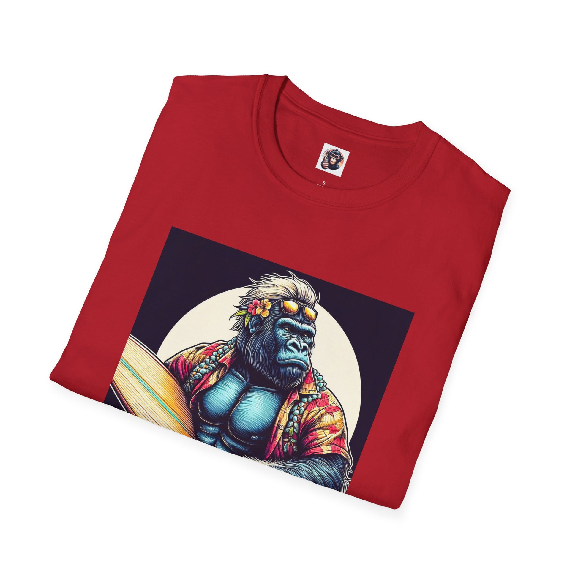 Gorilla T-Shirt Printify   