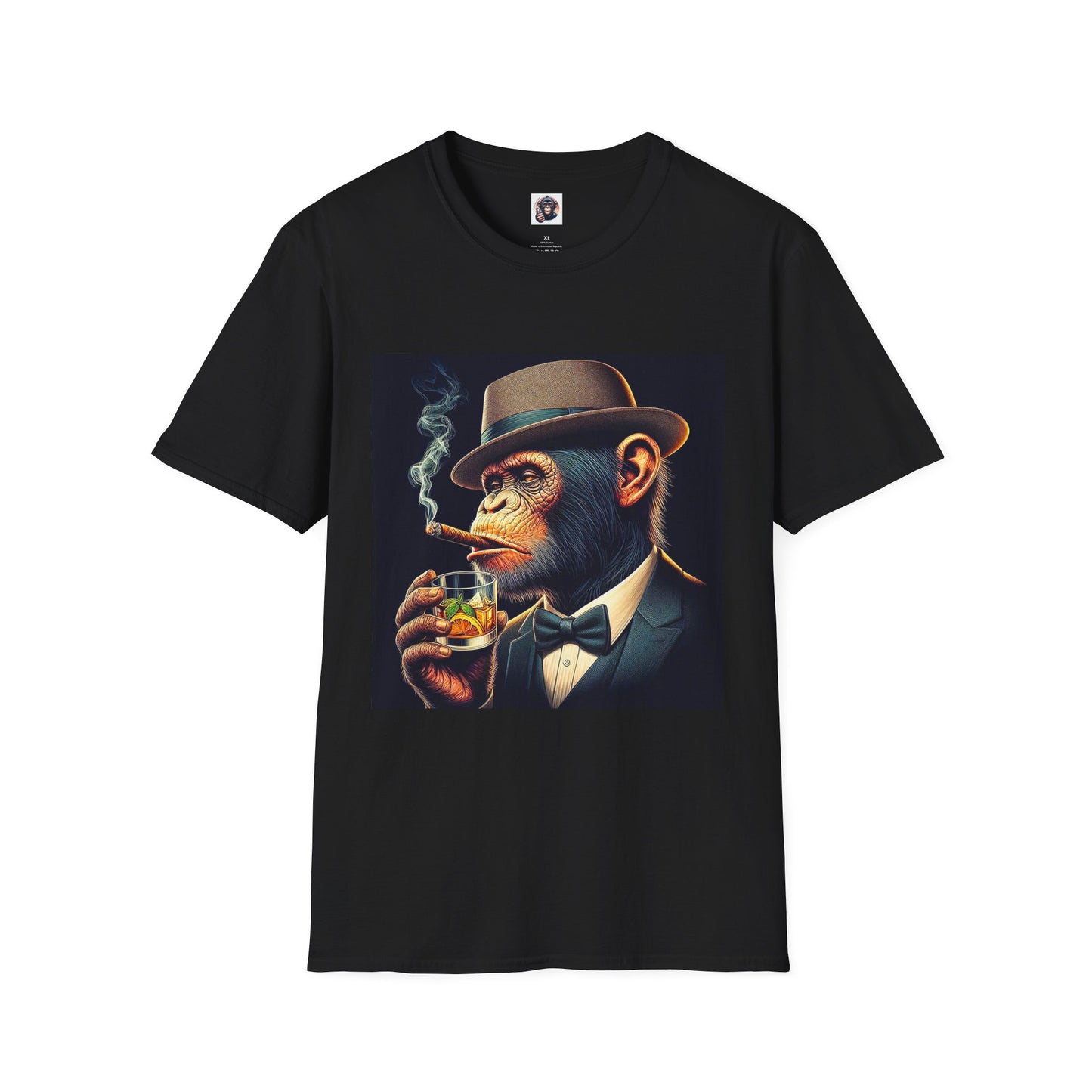 Bonobo T-Shirt Printify XS Black 