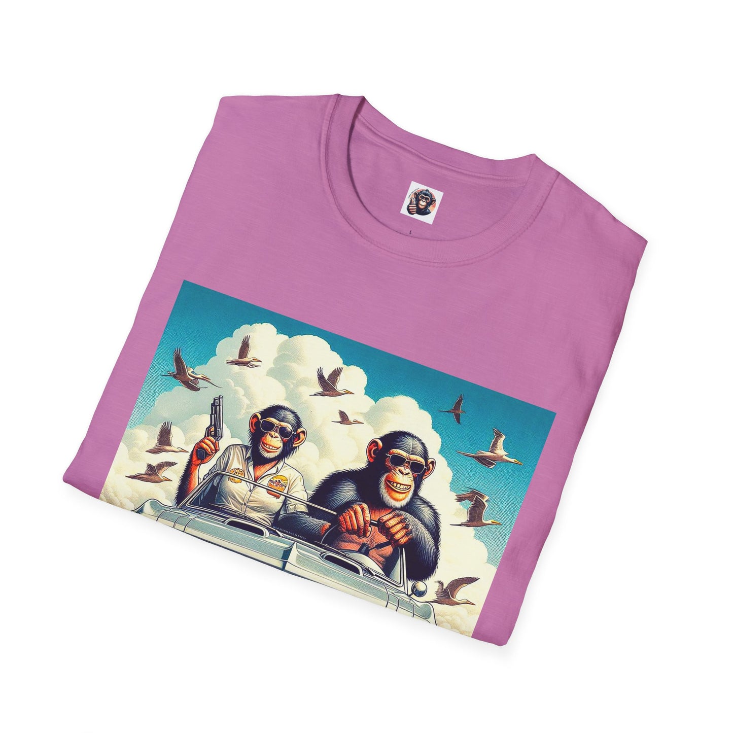 Wacky Chimp T-Shirt Printify   