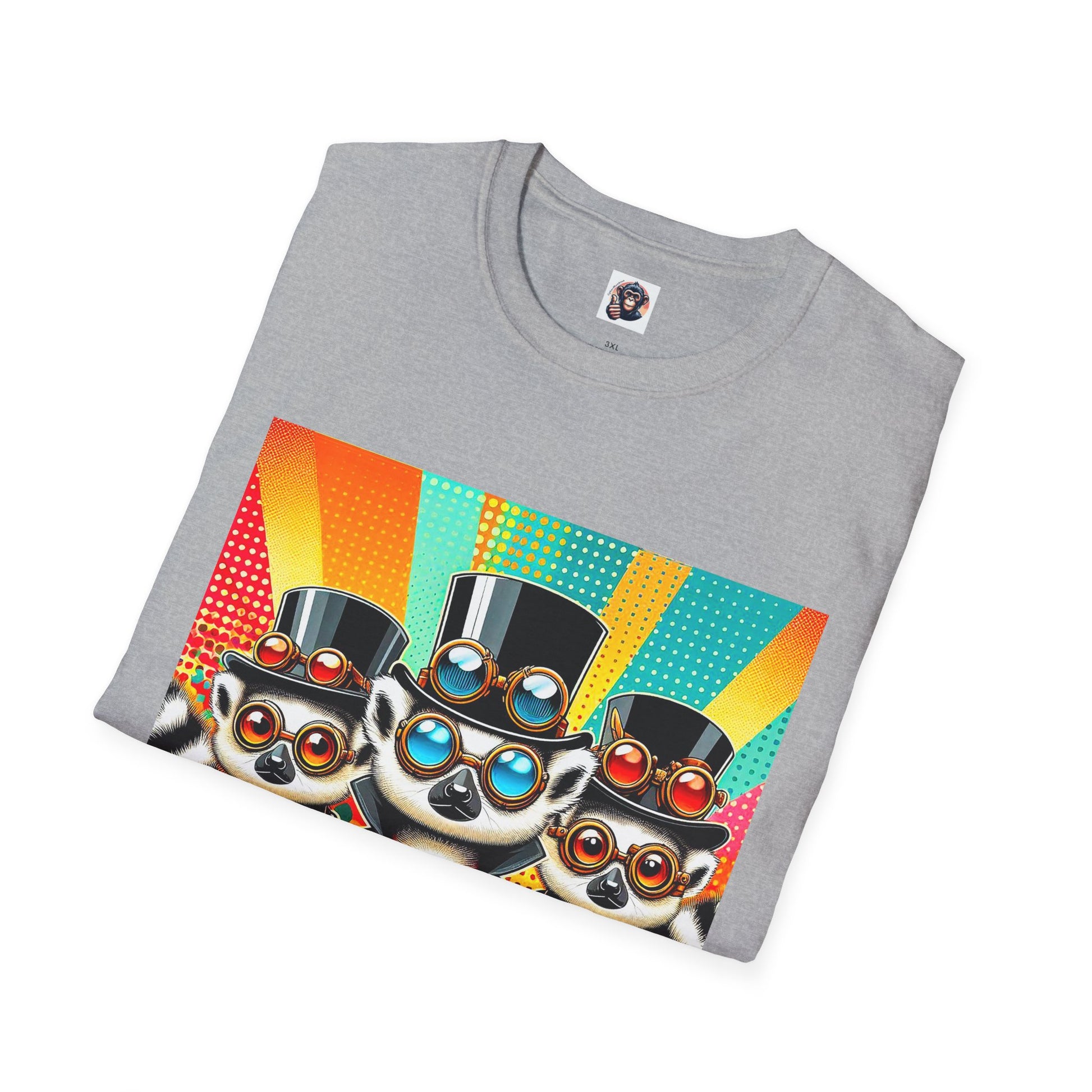 Lemurs T-Shirt Printify   