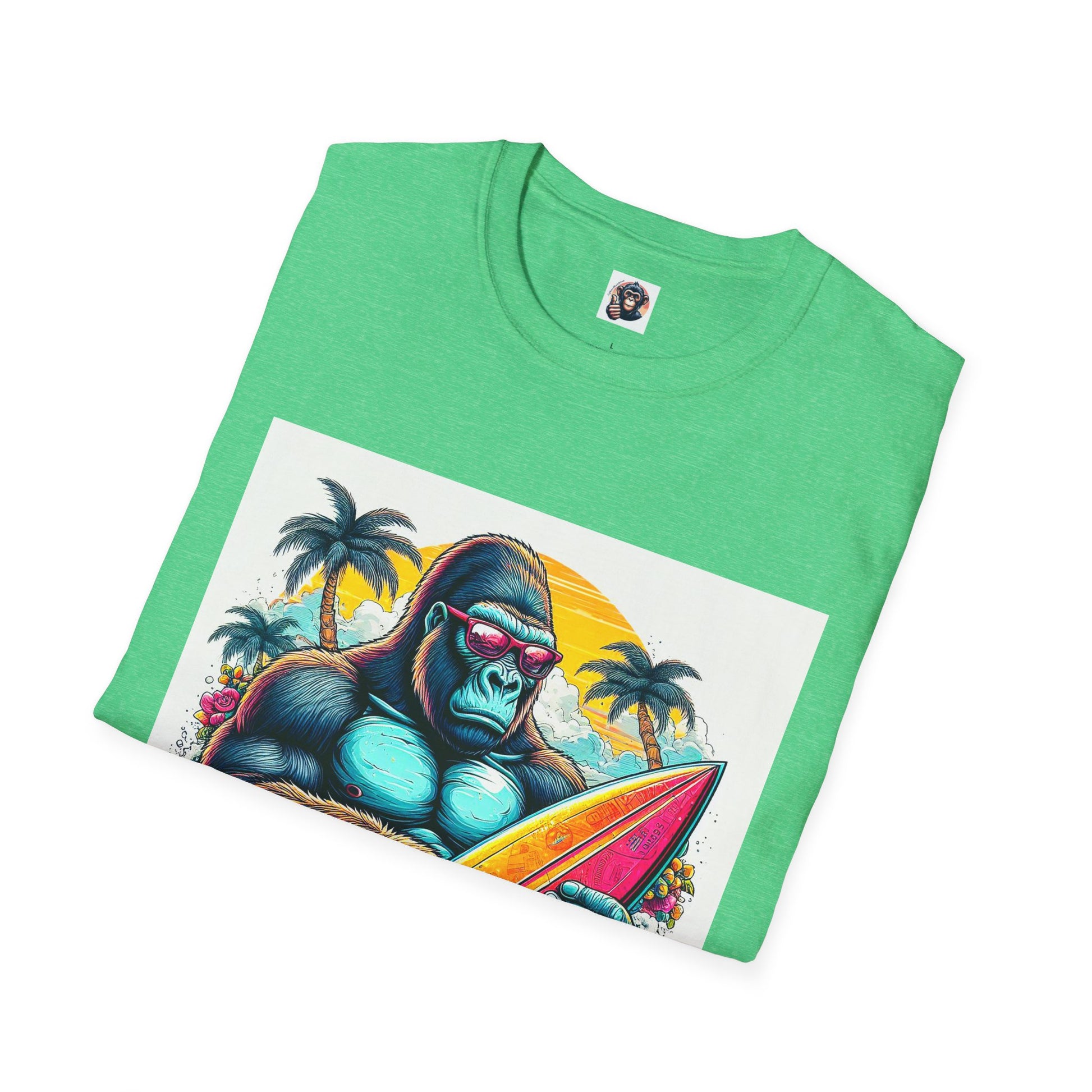 Gorilla T-Shirt Printify   