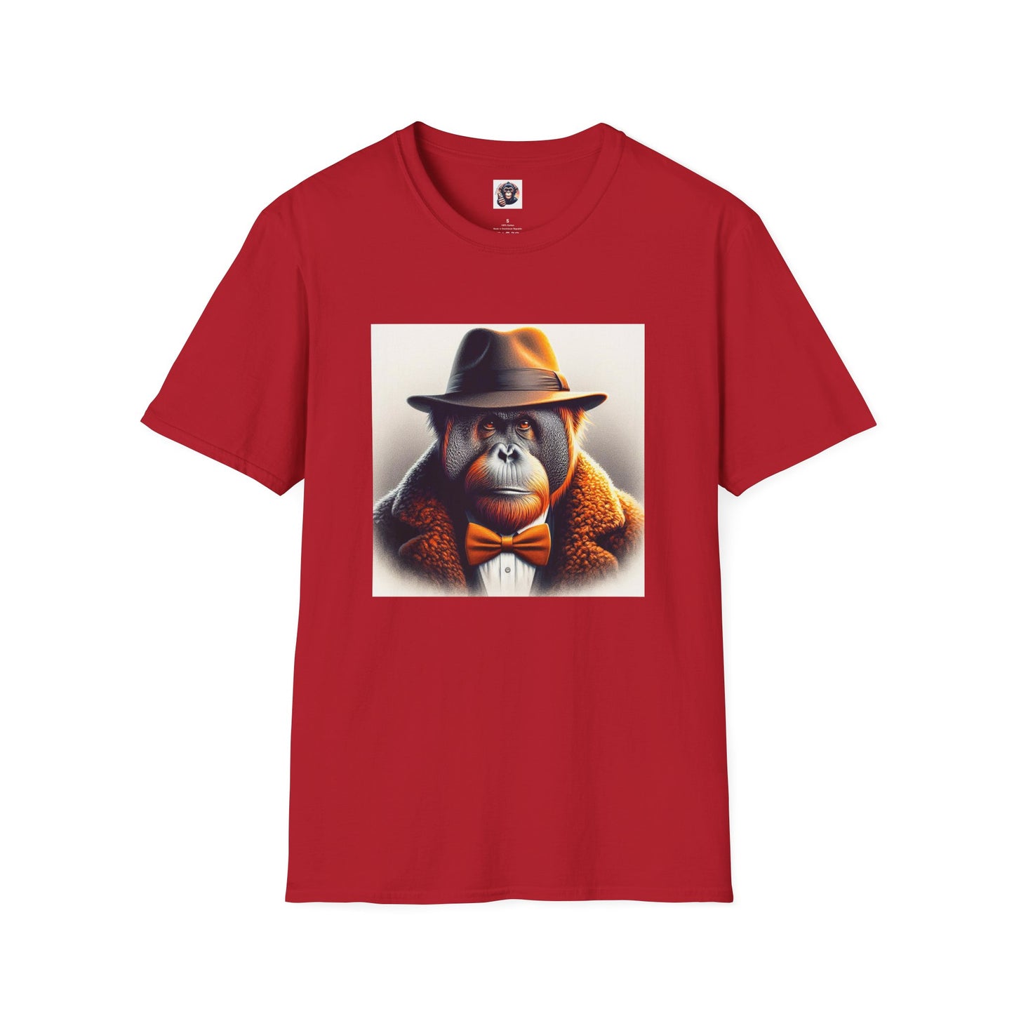 Orangutans T-Shirt Printify S Cherry Red 