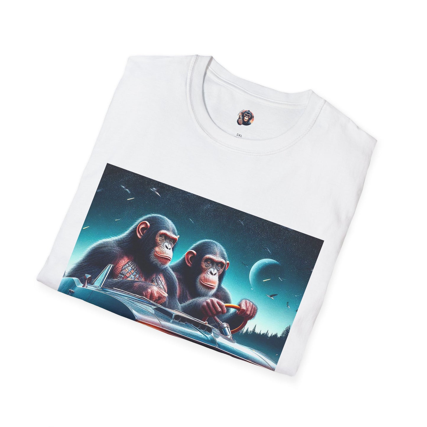 Wacky Bonobo T-Shirt Printify   