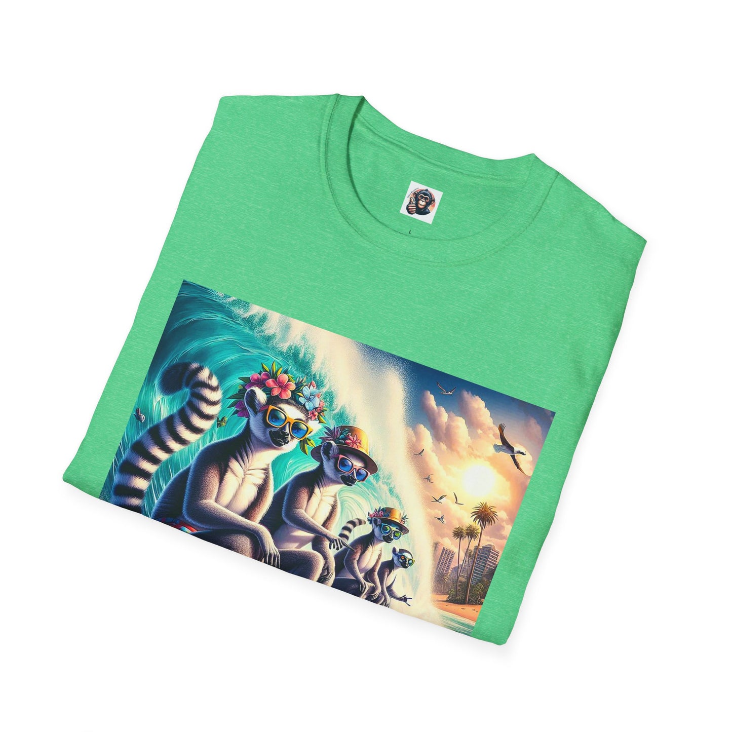 Lemurs T-Shirt Printify   