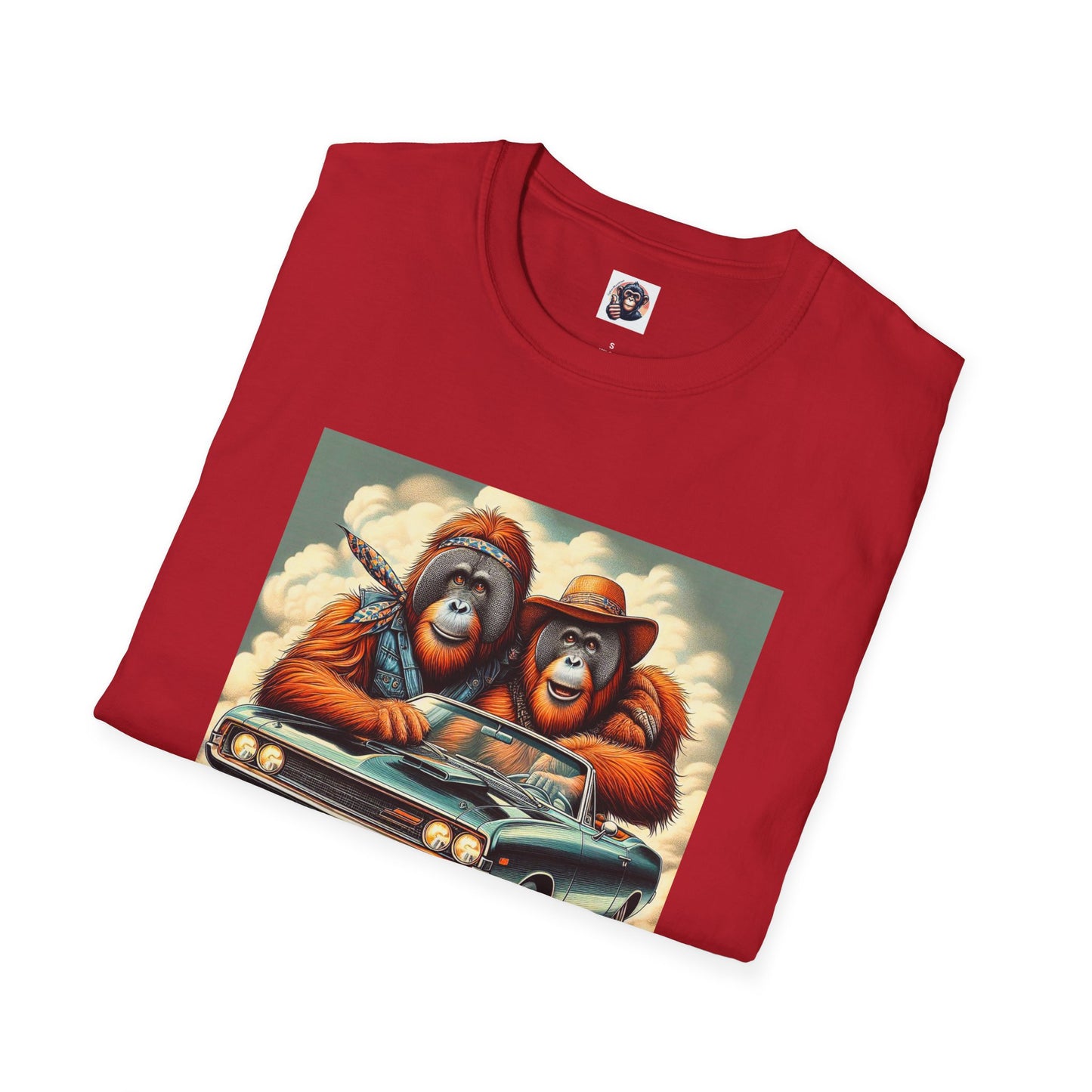 Wacky Orangutans T-Shirt Printify   