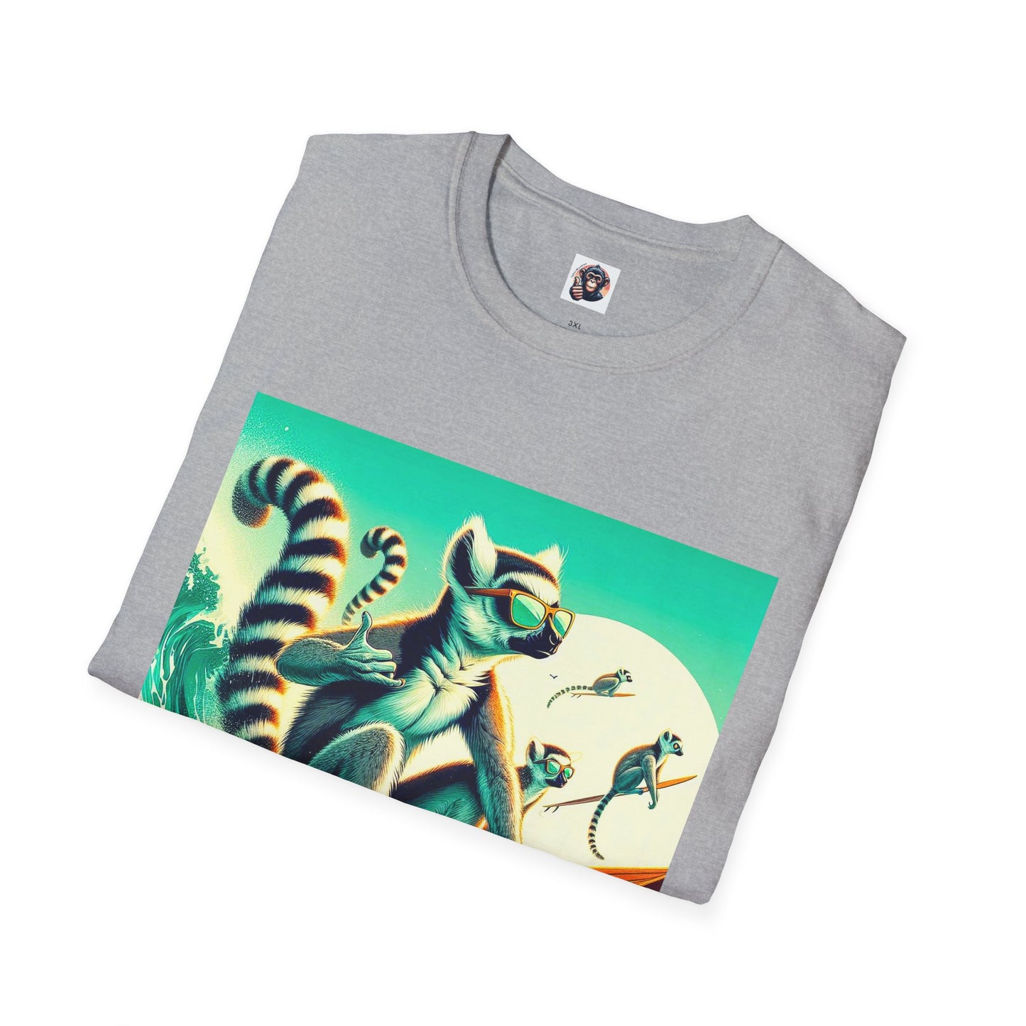 Lemurs T-Shirt Printify   