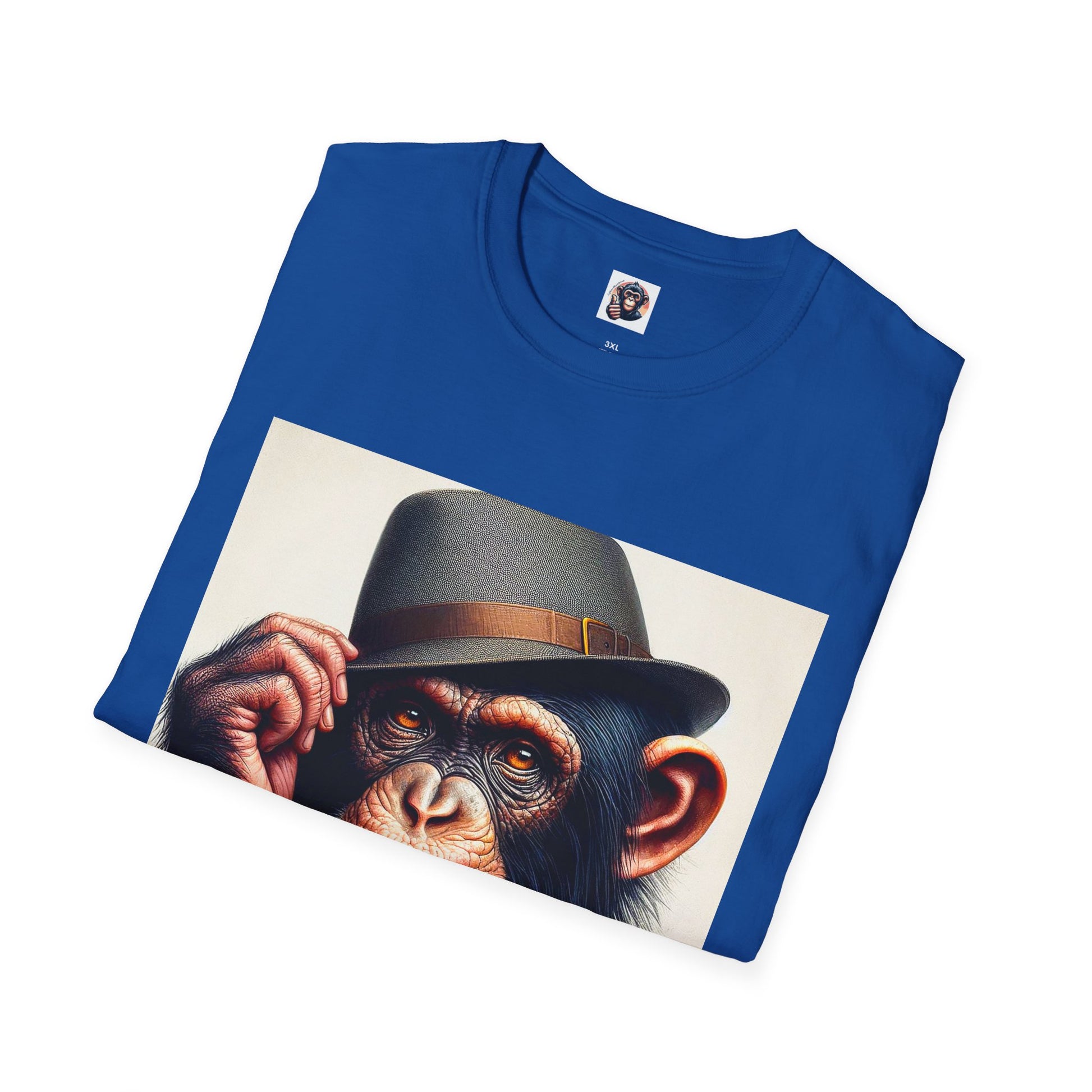 Chimp T-Shirt Printify   