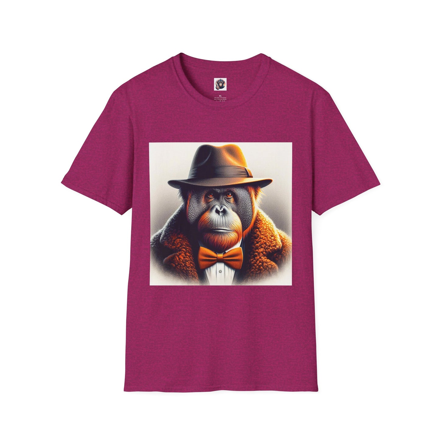 Orangutans T-Shirt Printify S Antique Heliconia 