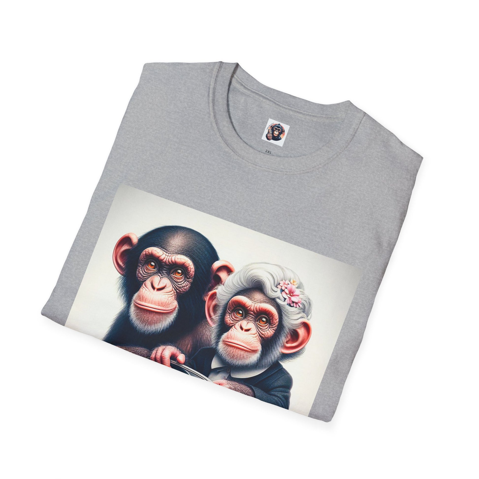 Wacky Chimp T-Shirt Printify   