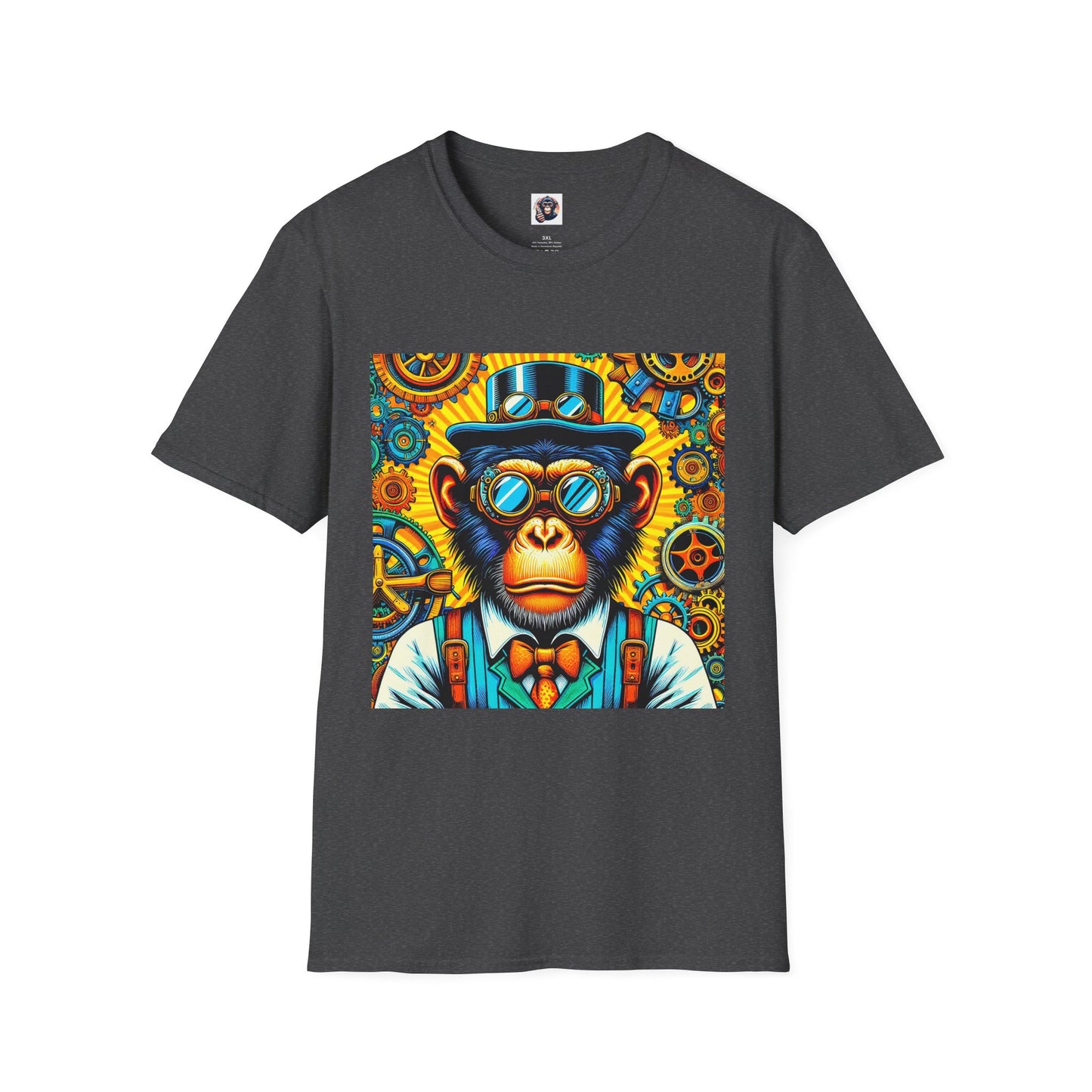 Bonobo T-Shirt Printify XS Dark Heather 