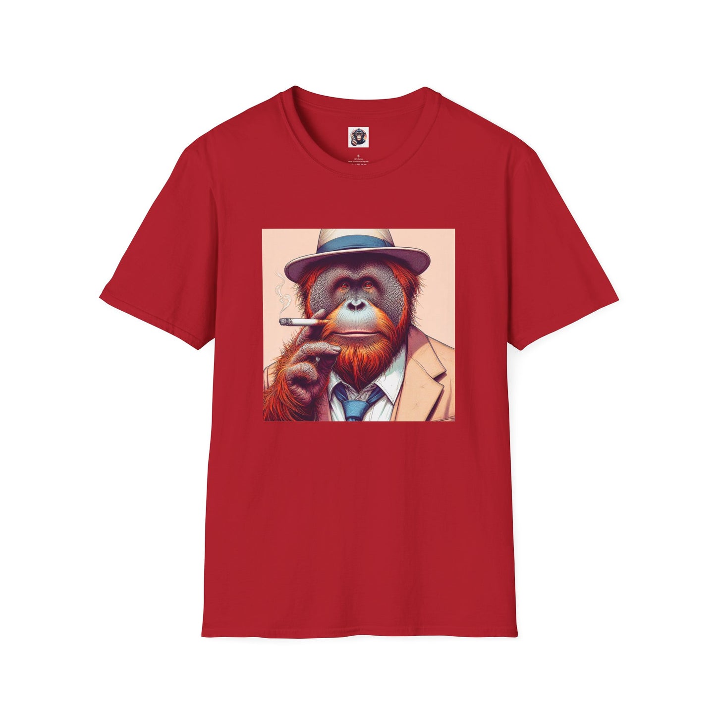 Orangutans T-Shirt Printify S Cherry Red 