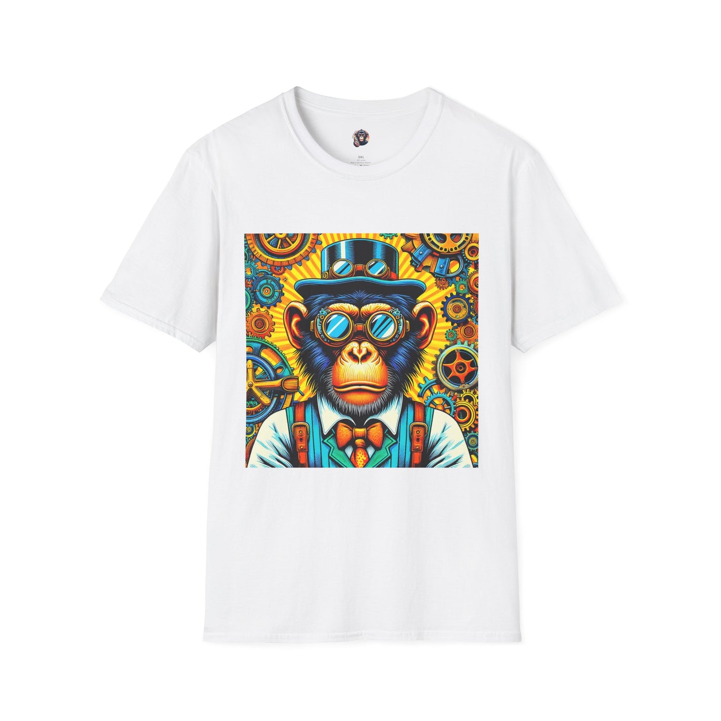 Bonobo T-Shirt Printify S White 