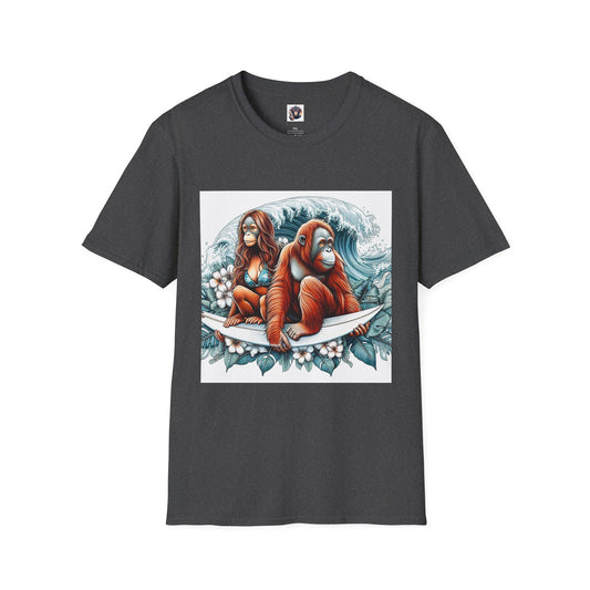 Orangutans T-Shirt Printify XS Dark Heather 