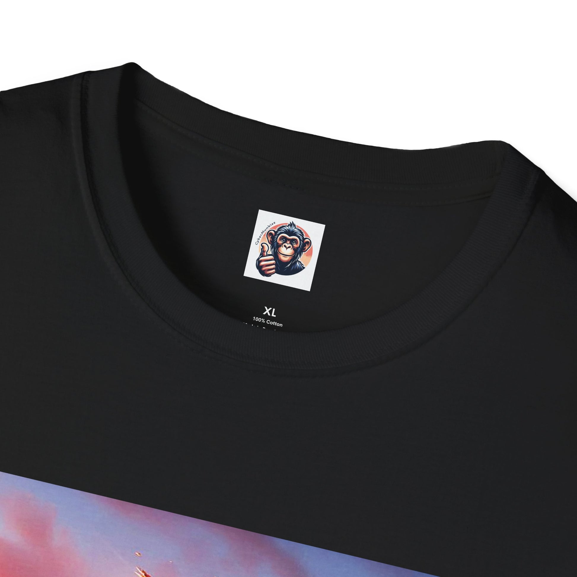 Wacky Lemurs hot air balloon T-Shirt Printify