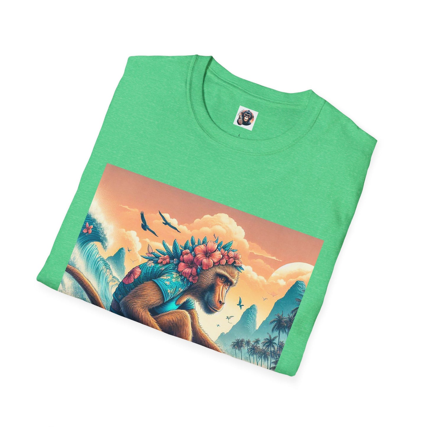 Baboon T-Shirt Printify   