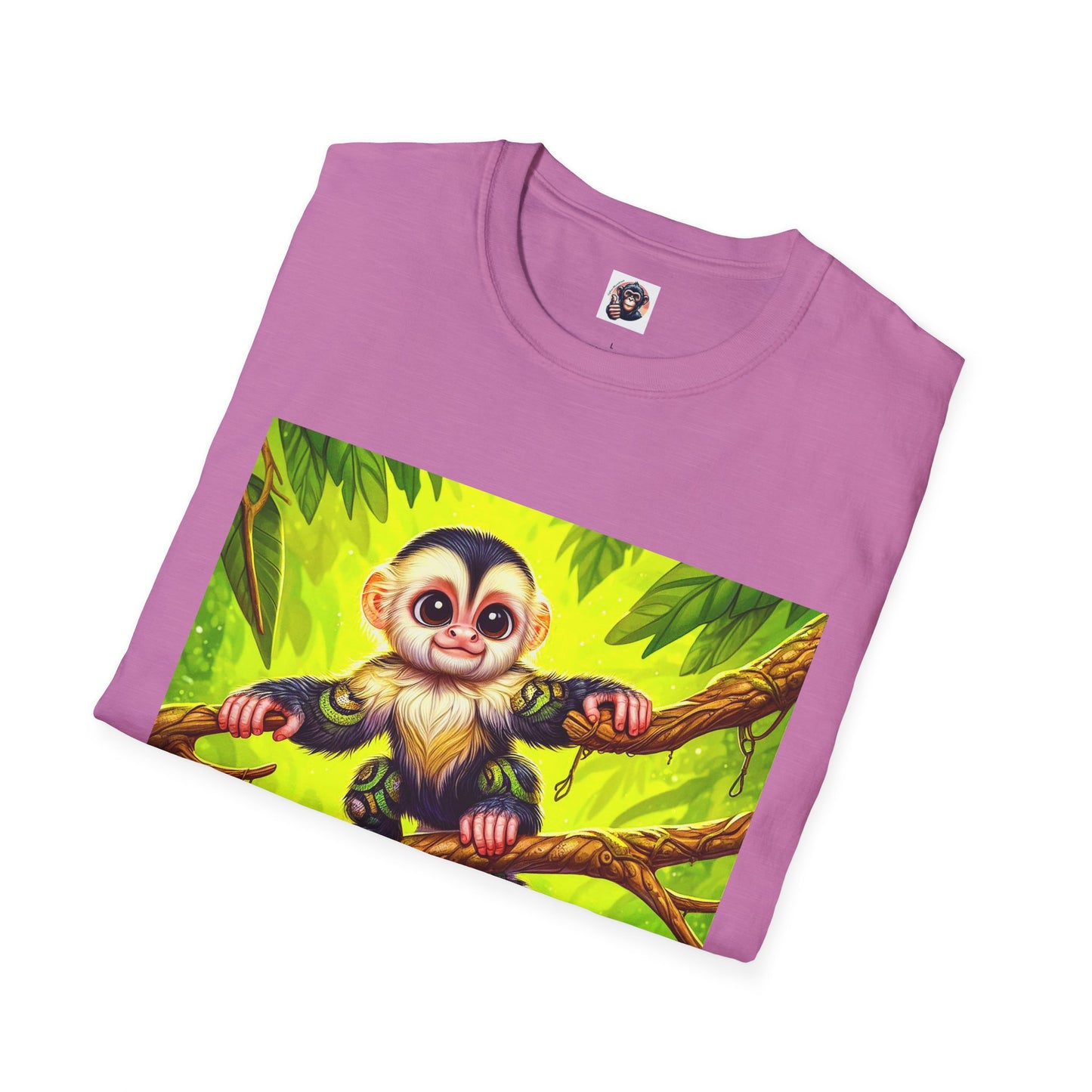 Capuchin Monkey T-Shirt Printify   