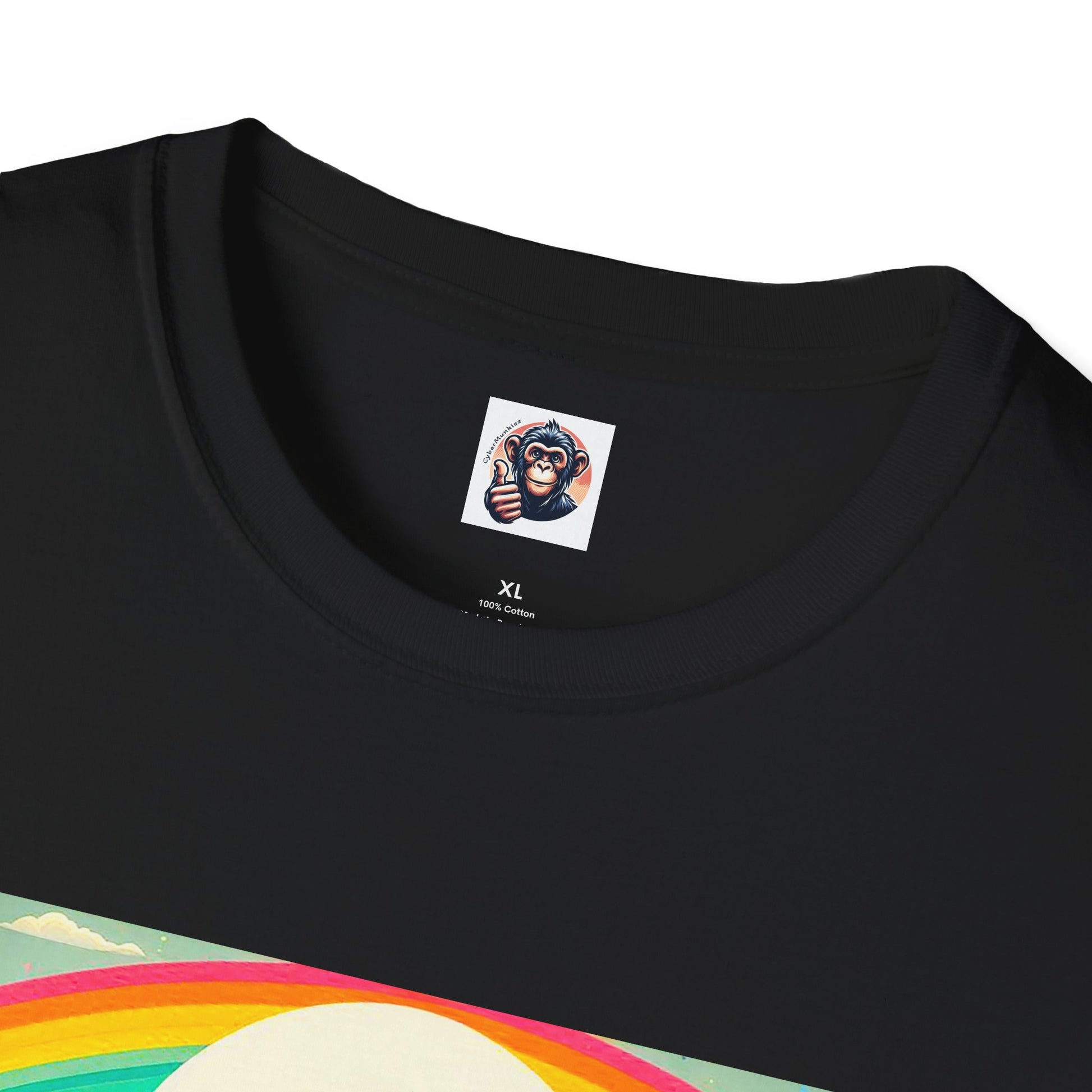 Orangutans rainbow T-Shirt Printify