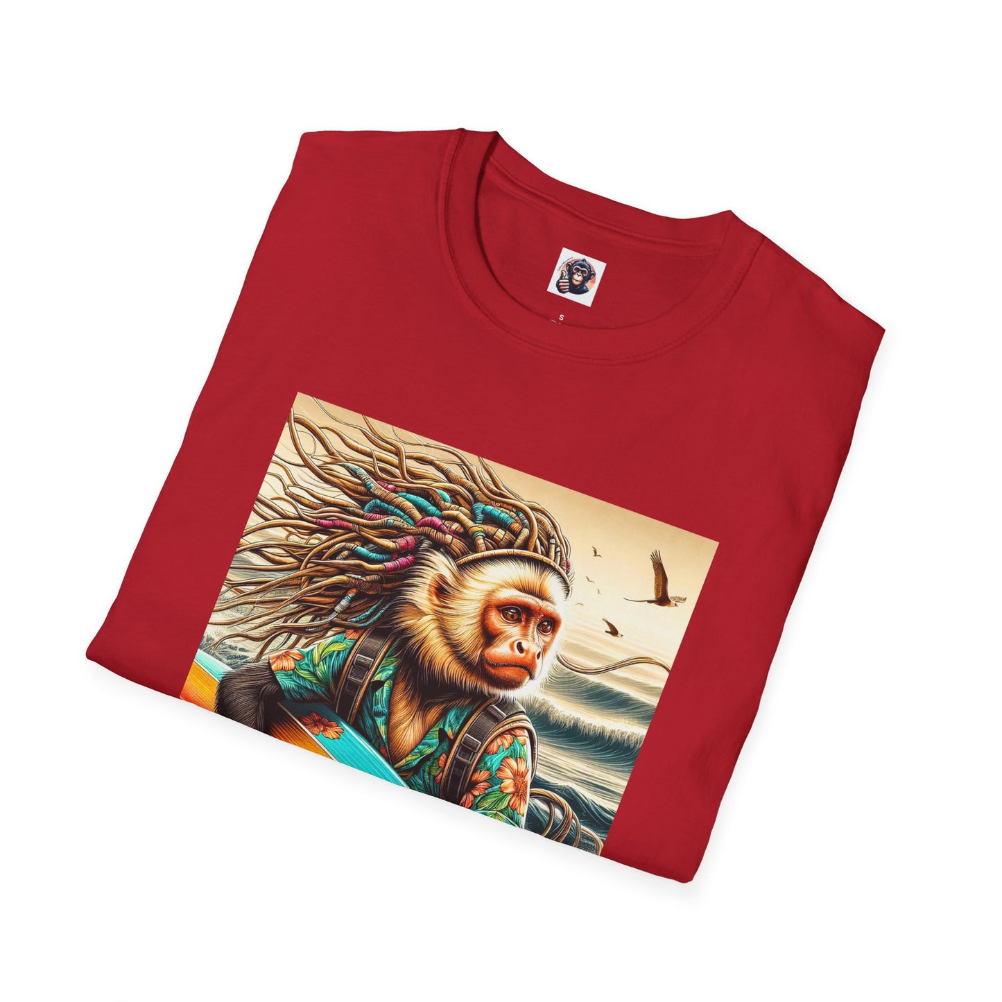 Capuchin Monkey T-Shirt Printify   