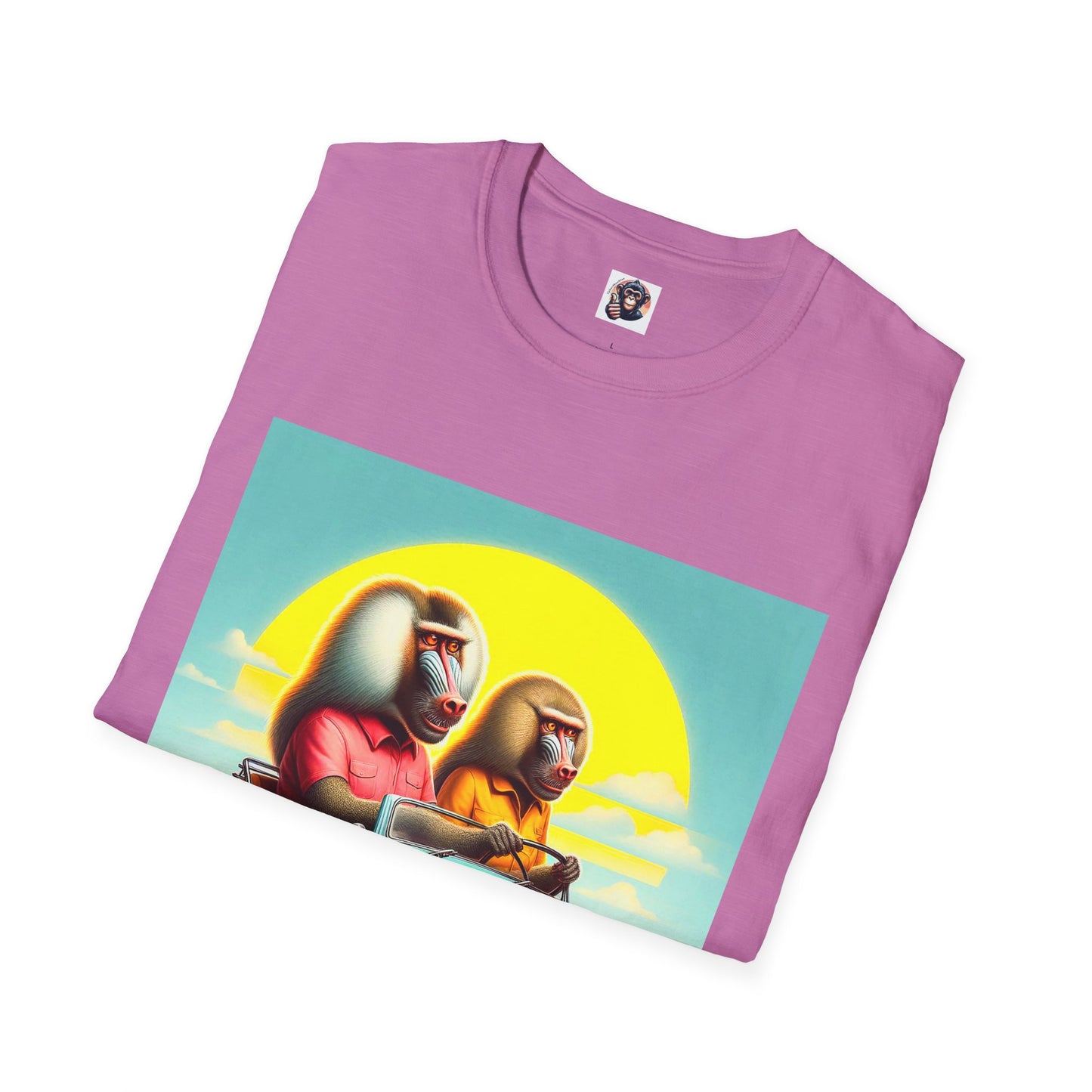 Wacky Baboon T-Shirt Printify   