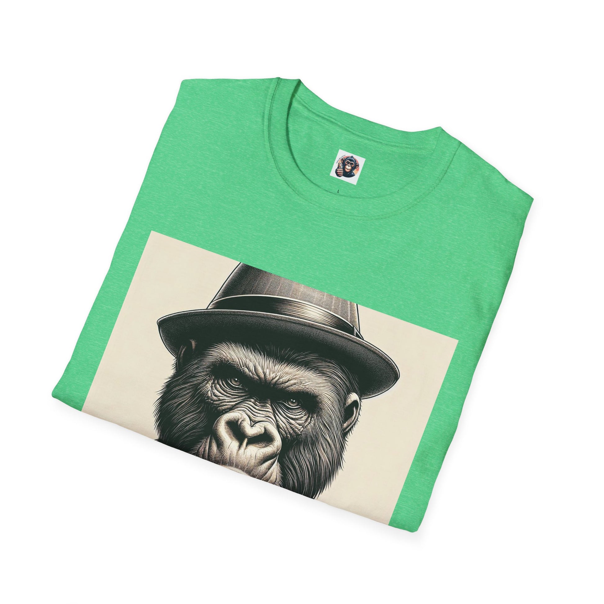 Gorilla T-Shirt Printify   