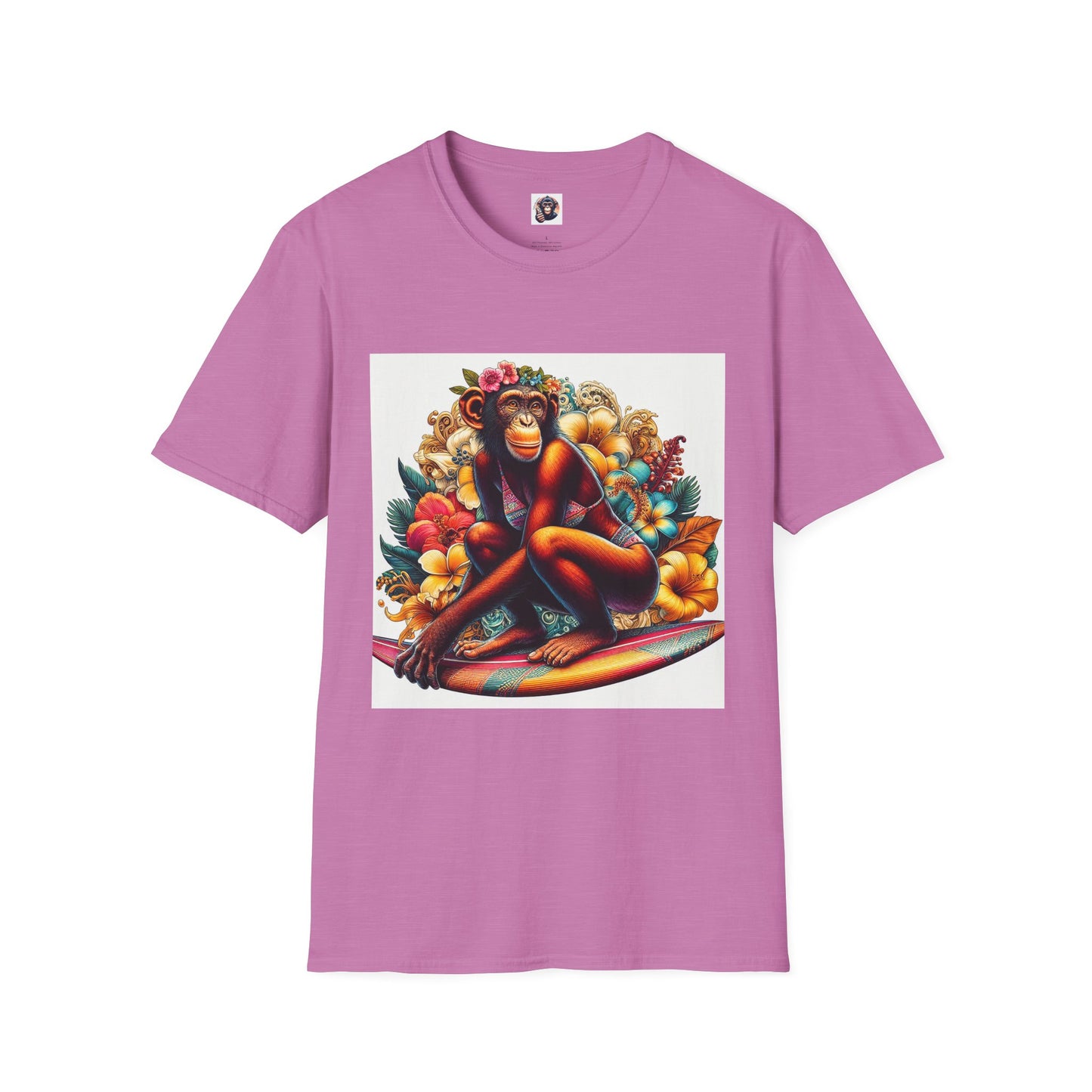 Bonobo T-Shirt Printify S Heather Radiant Orchid 