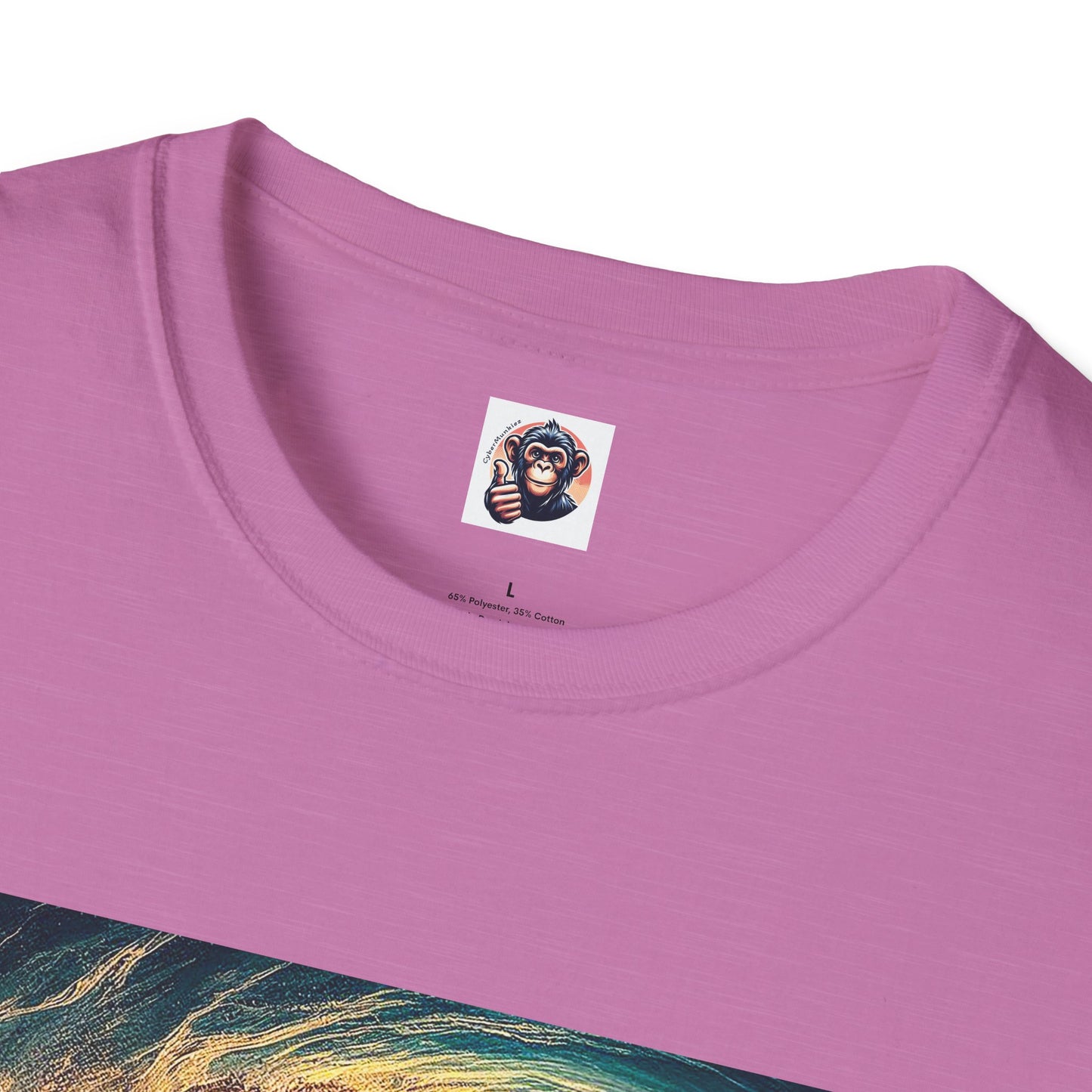 Chimp T-Shirt Printify   