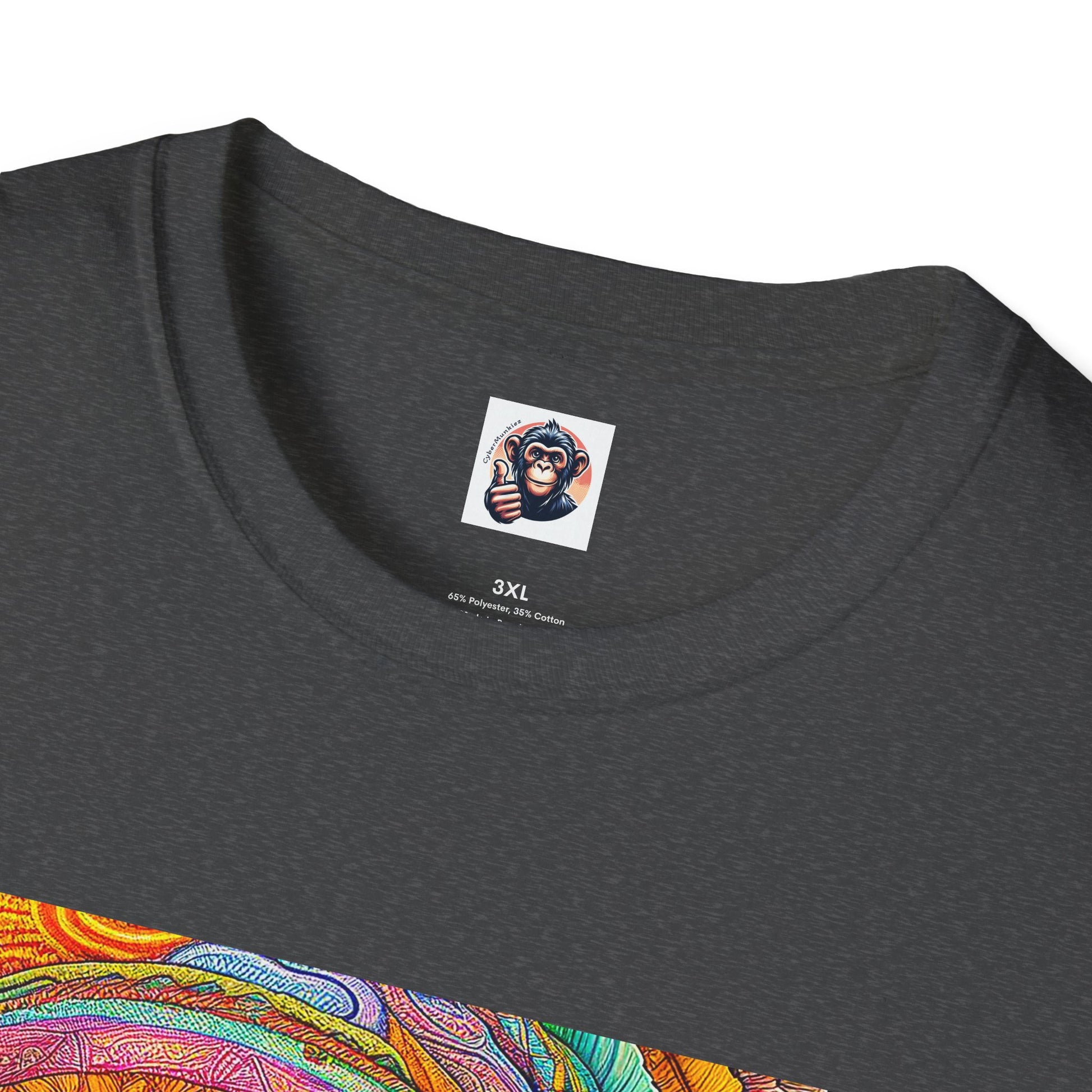 Capuchin Monkey Jamaican girl shirt T-Shirt Printify