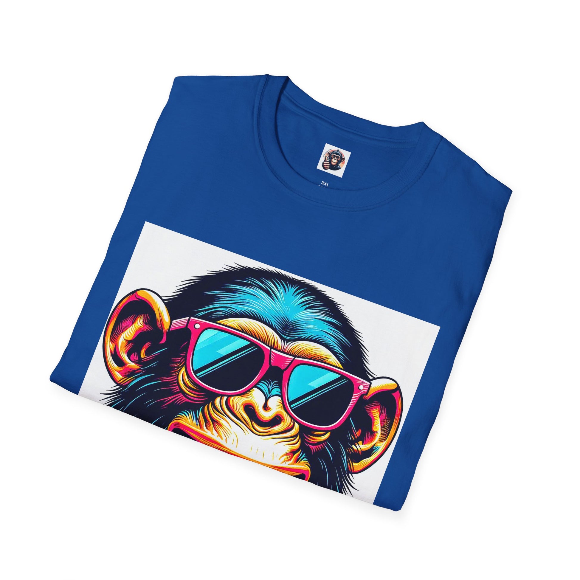 Chimp T-Shirt Printify   