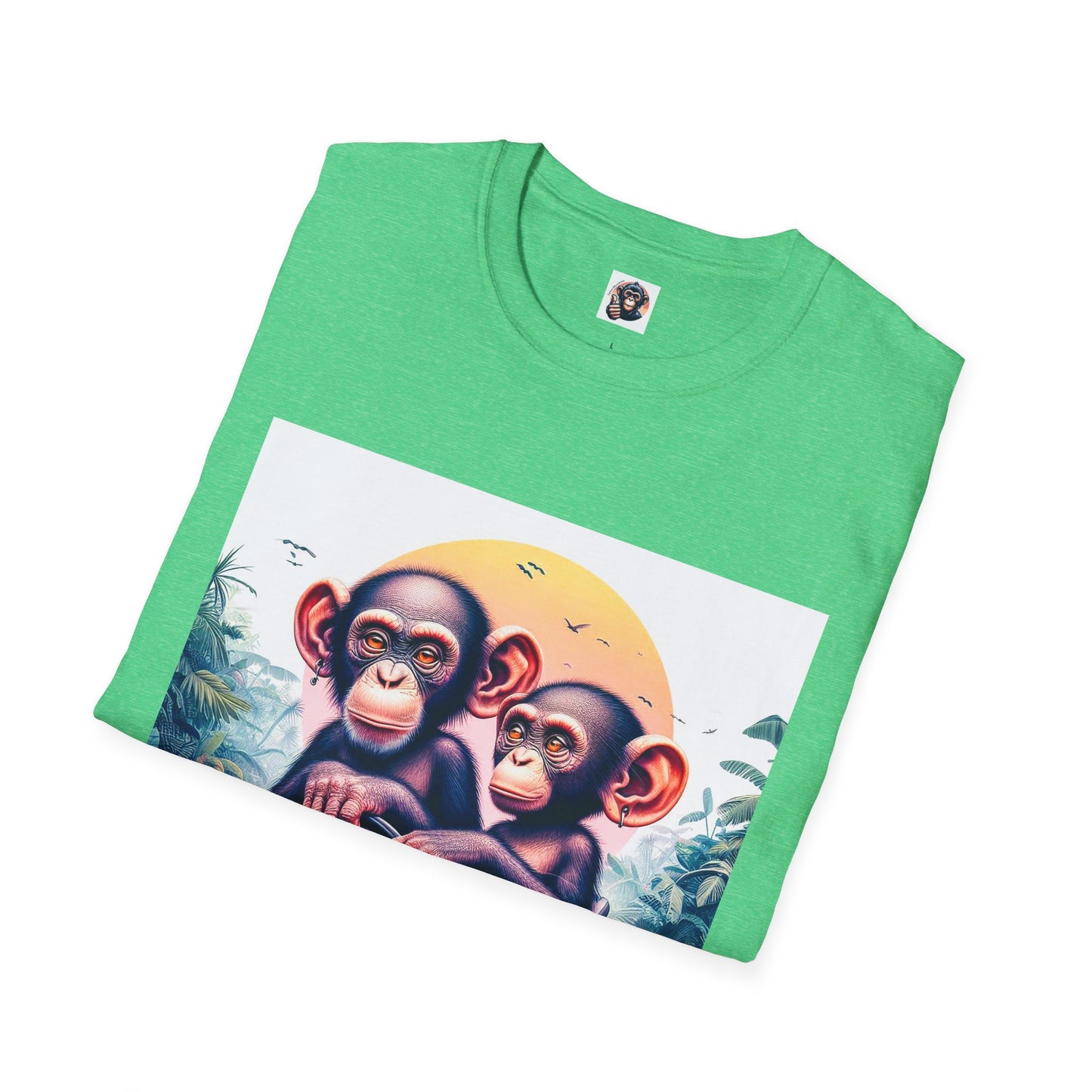 Wacky Bonobo T-Shirt Printify   