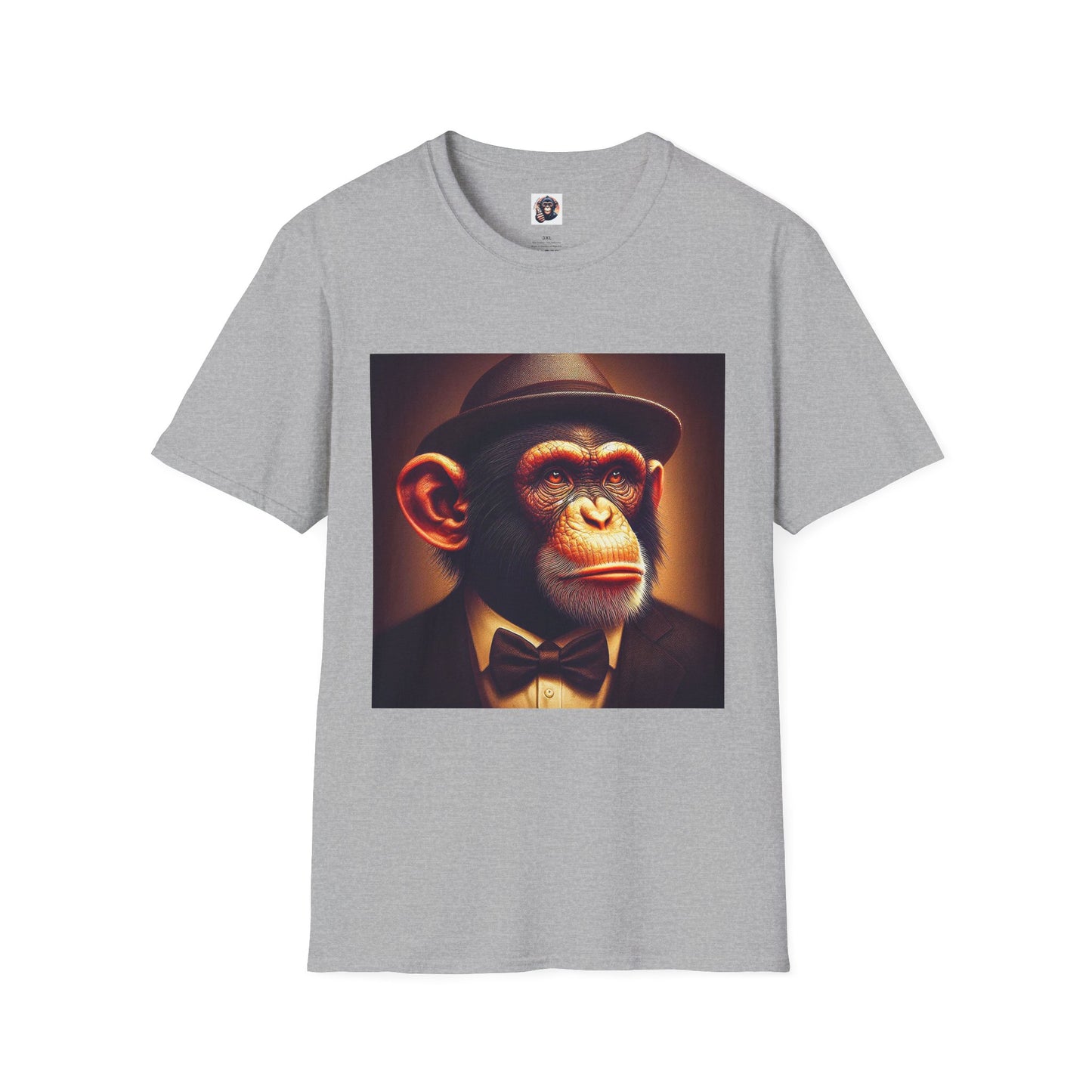 Chimp T-Shirt Printify XS Sport Grey 